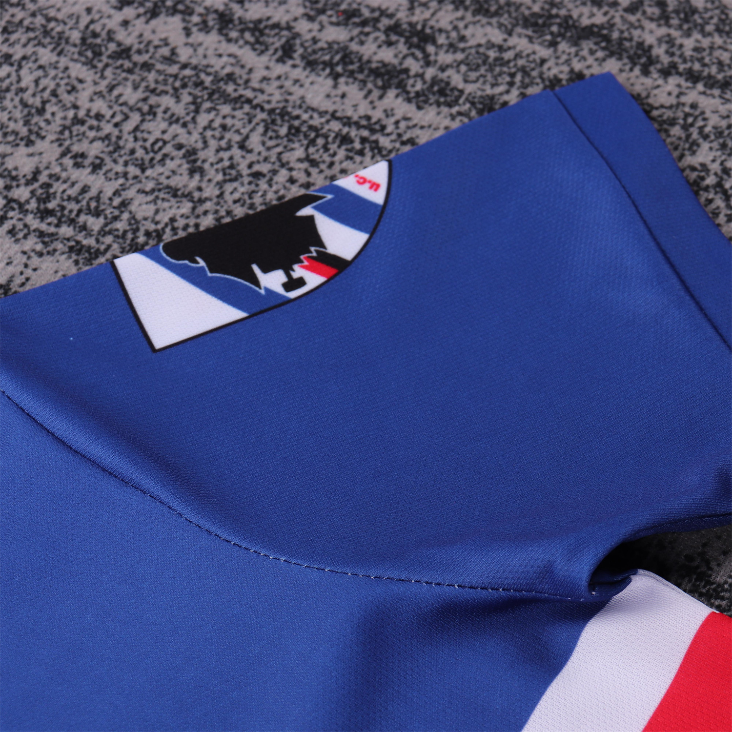 AlphaJersey-Retro Sampdoria 1990-91 Home Kids Kit
