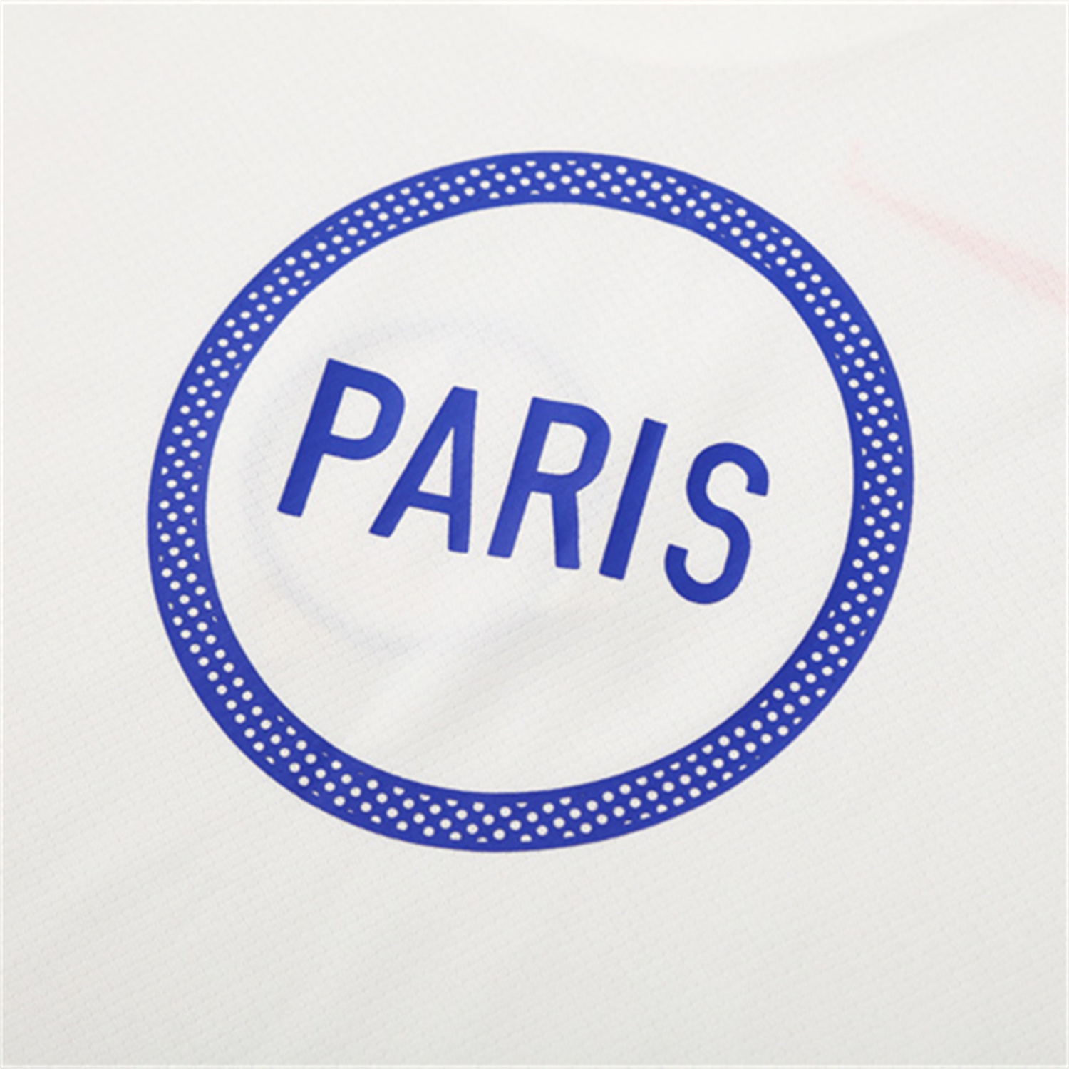 AlphaJersey-Paris Saint-Germain PSG 25-26 Short-Sleeve Training Set - White Top & Black Shorts
