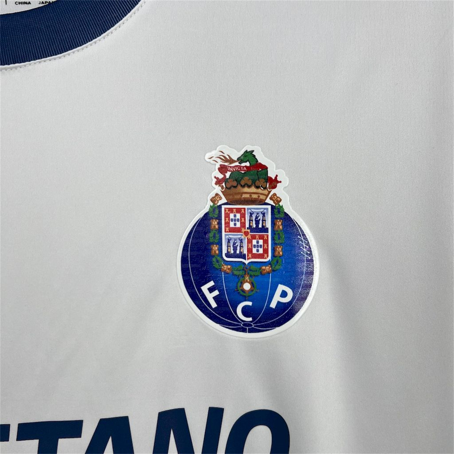 AlphaJersey-Porto 25-26 Black City Silhouette White Special Jersey - Fans Version