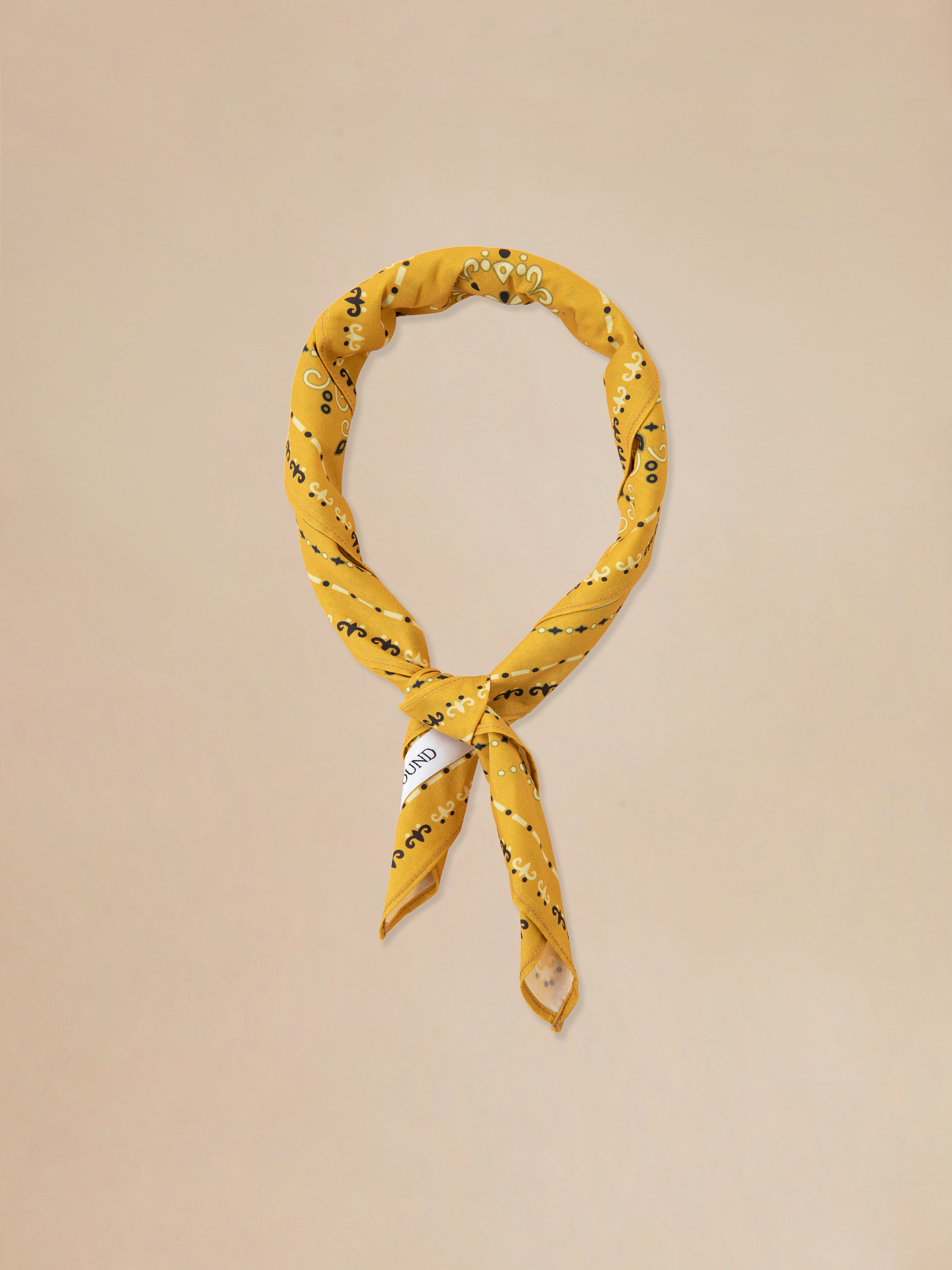 Yellow Western Bandana | Modern Menswear by yycbvcnbmmnbm