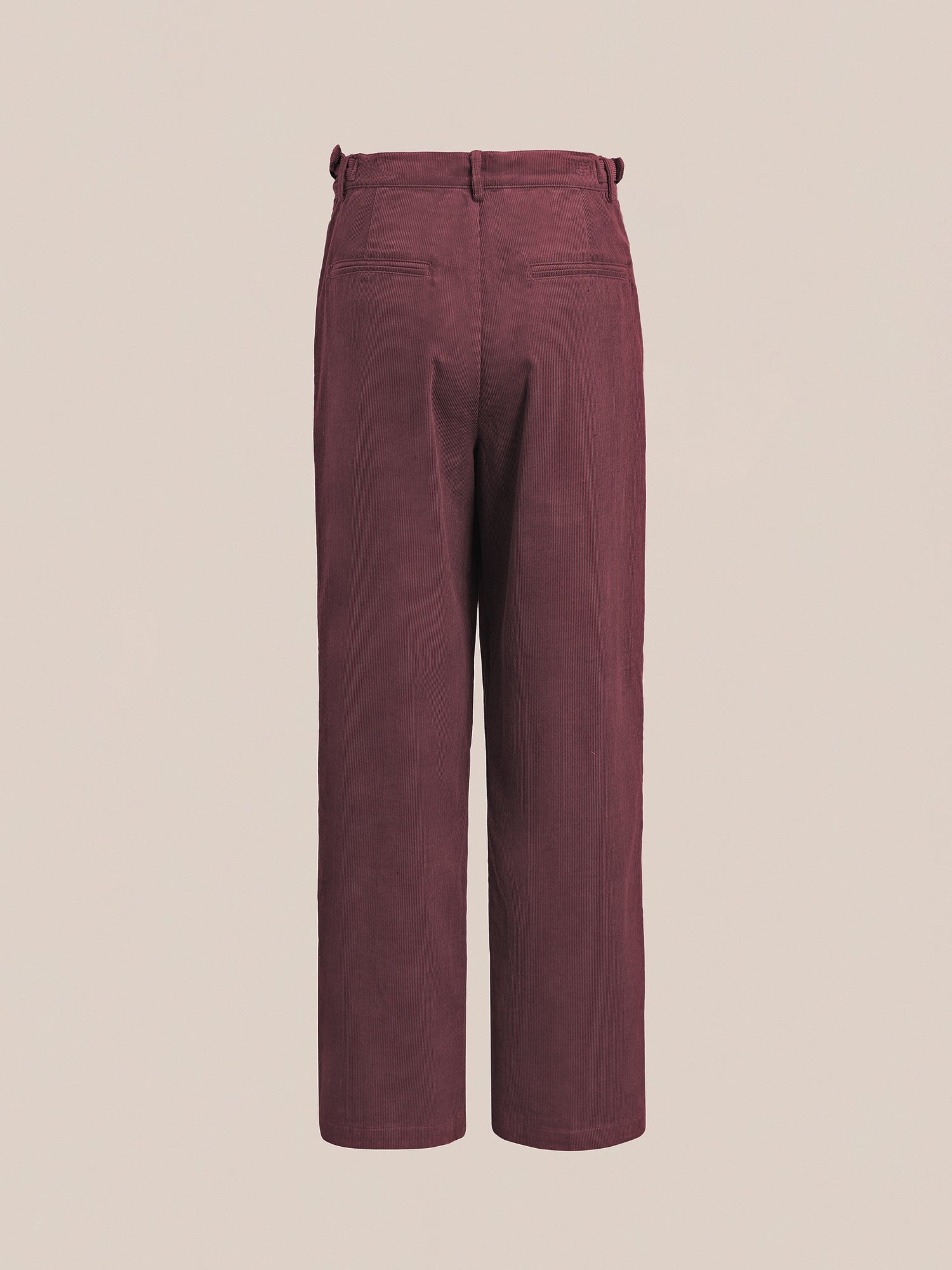 Corduroy Pleated Trouser | Modern Menswear by yycbvcnbmmnbm