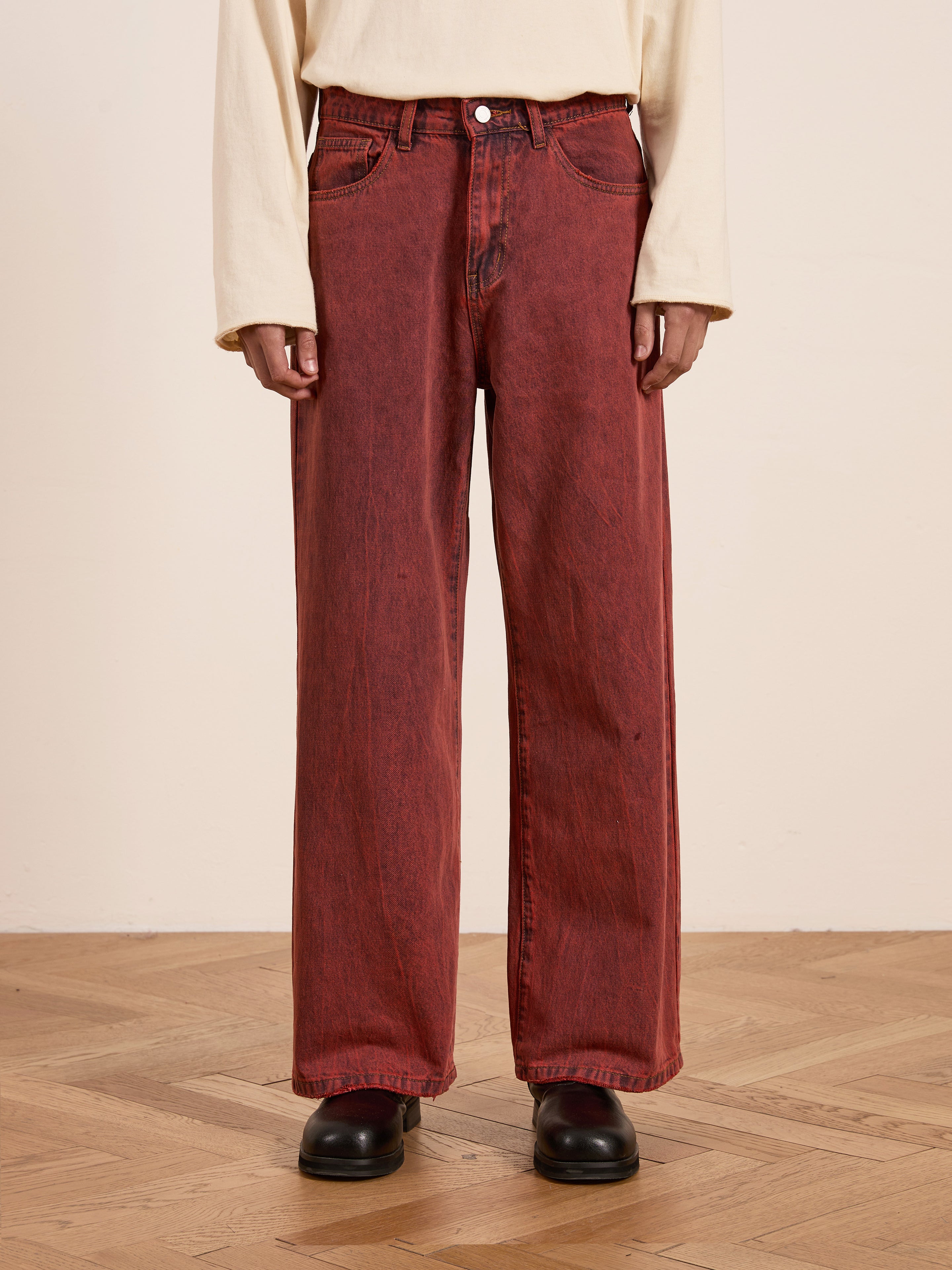 Lacy Baggy Jeans | Modern Menswear by yycbvcnbmmnbm