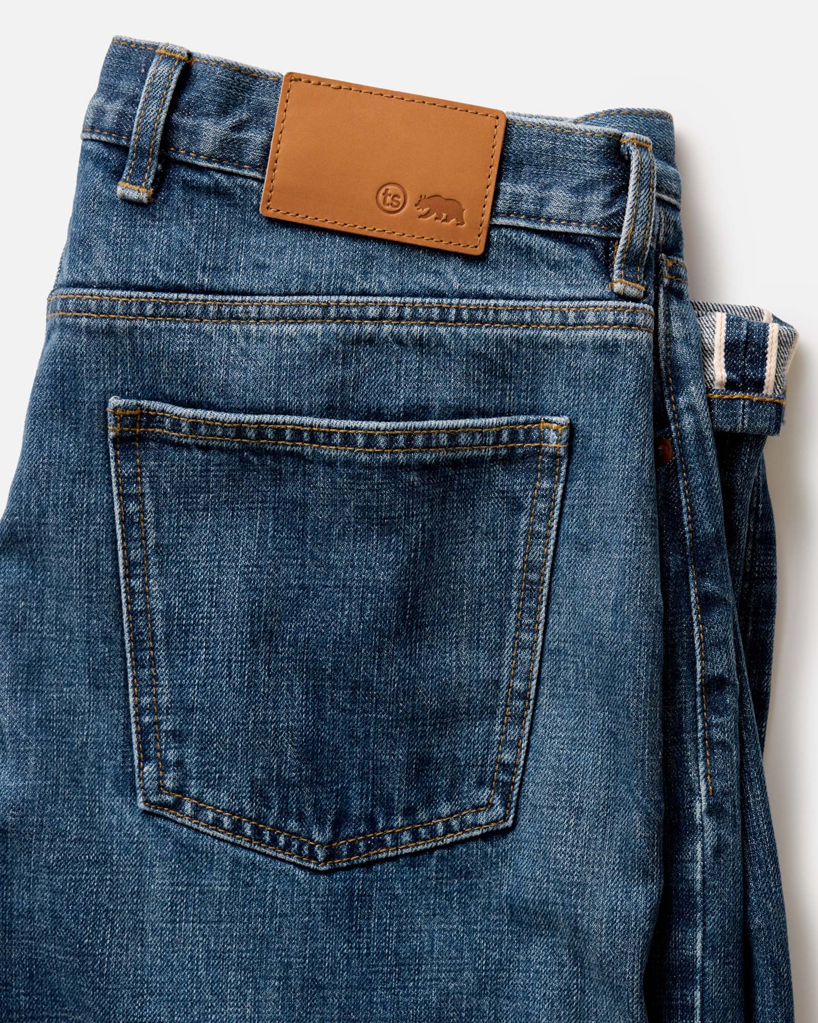 The Democratic Jean in Mid Wash Organic Selvedge | Modern Menswear by yycbvcnbmmnbm