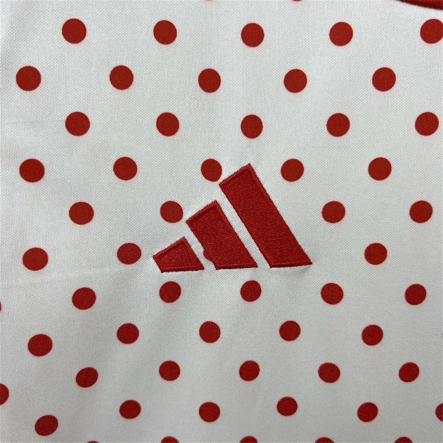AlphaJersey-Sevilla 25-26 Red Points White Training Jersey - Fans Version