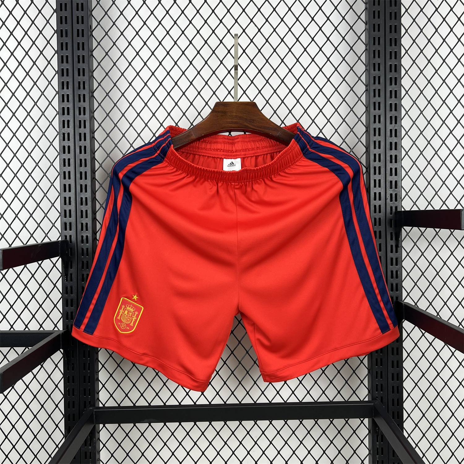 AlphaJersey-Spain 2026 Red Shorts - Fans Version