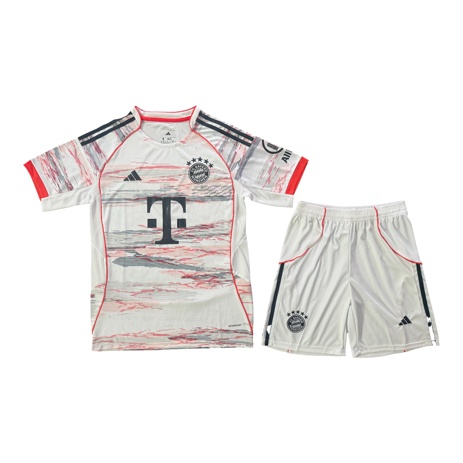 AlphaJersey-Bayern Munich 25-26 Away Men's Adult Jersey Set - Fans Version