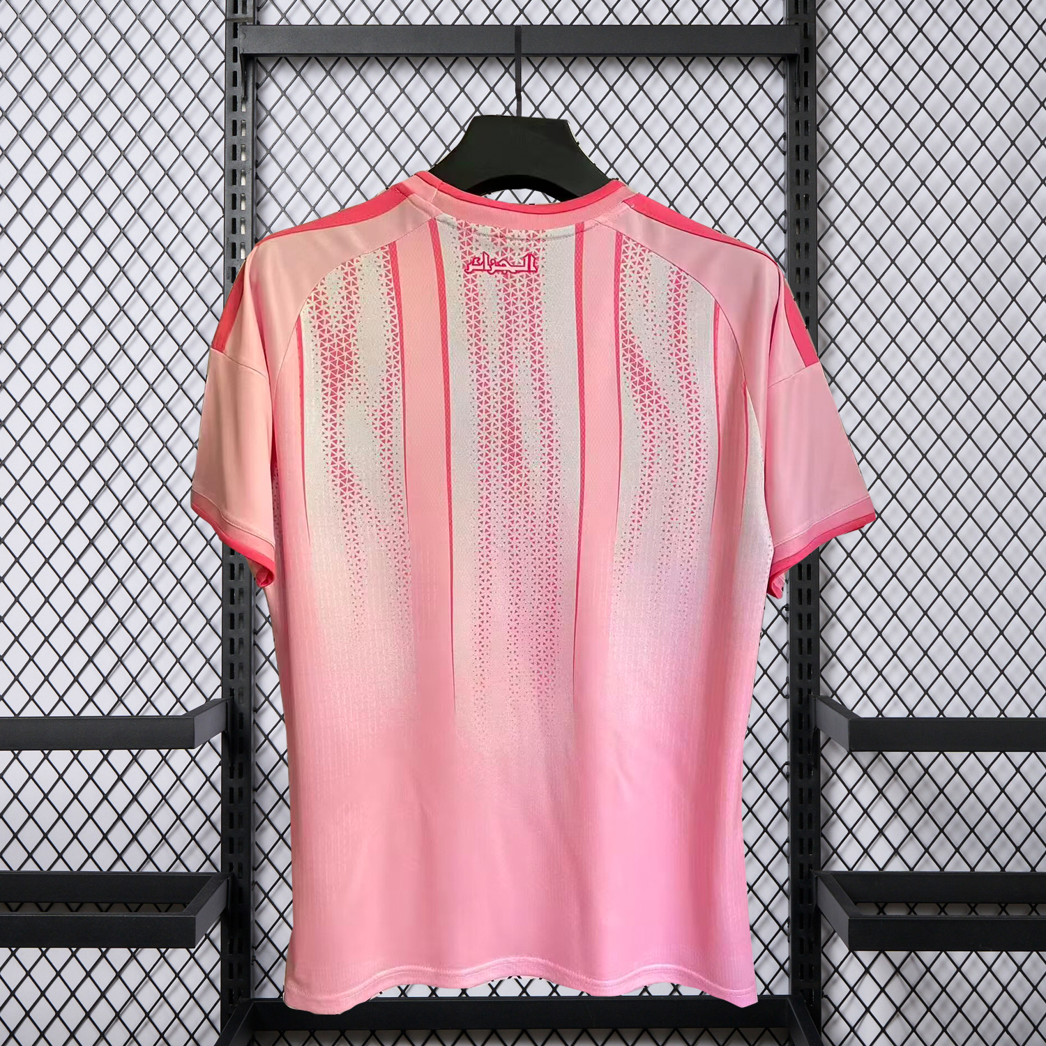AlphaJersey-Algeria 2026 Training Pink Jersey - Fans Version