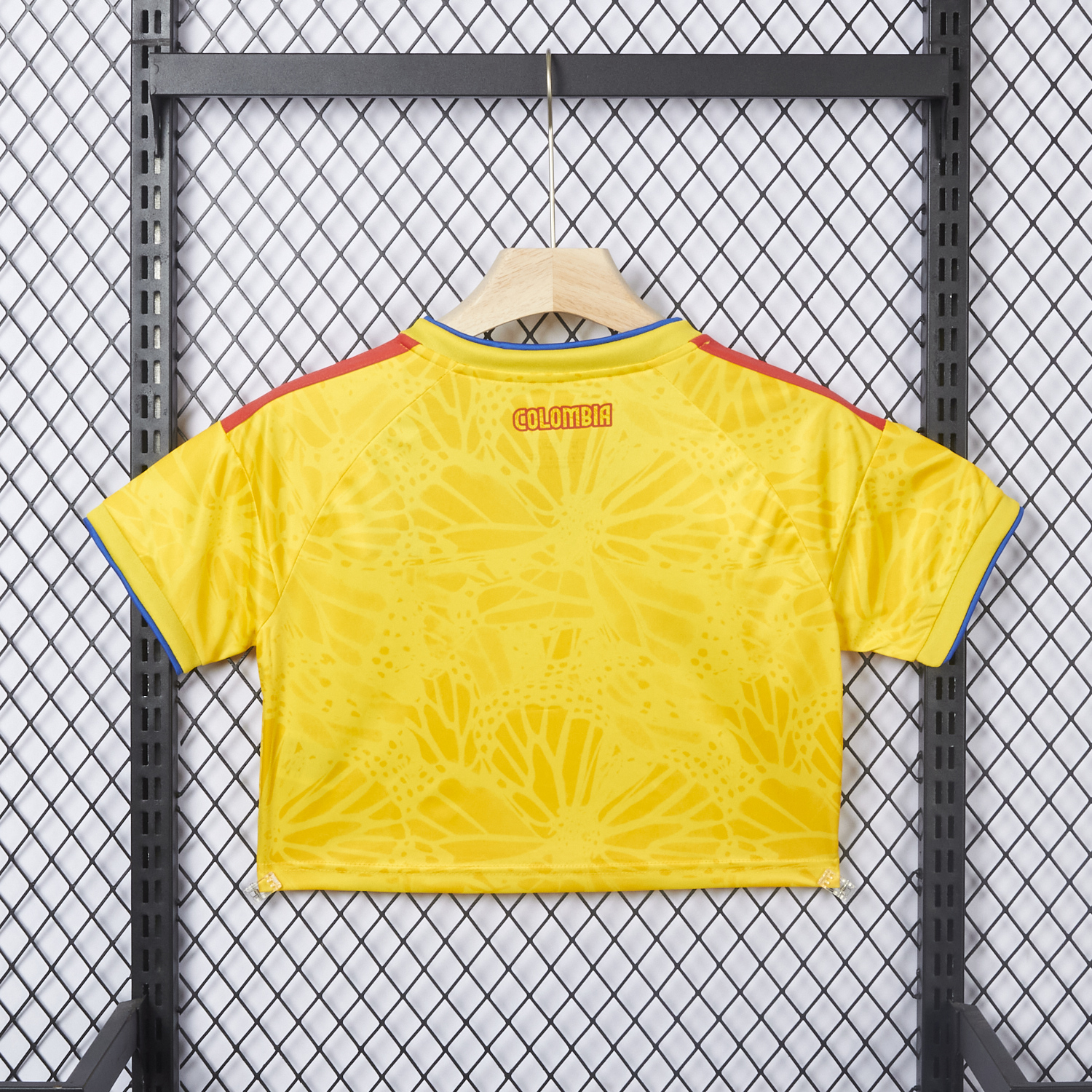 AlphaJersey-Women's Colombia 2026 Home Cropped Jersey