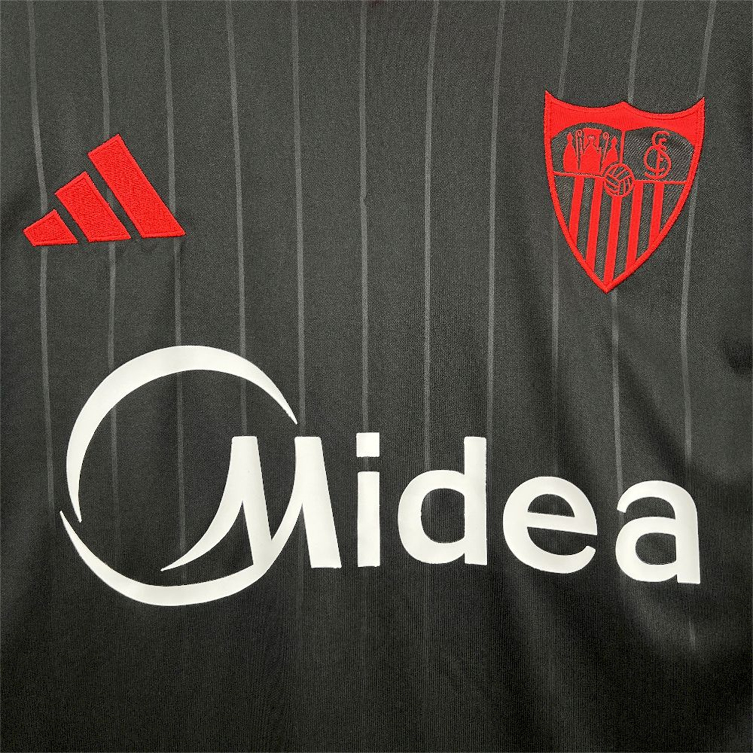 AlphaJersey-Sevilla 25-26 Third Black Jersey - Fans Version