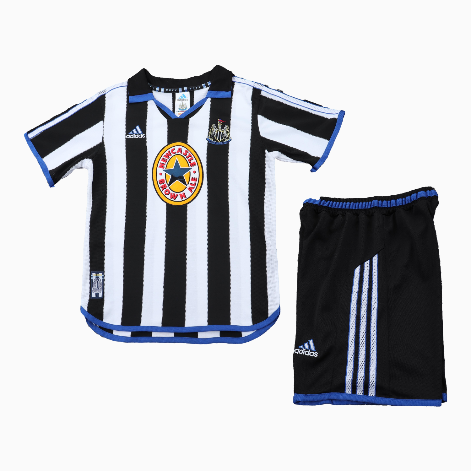 AlphaJersey-Retro Newcastle United 1999-00 Home Kids Kit