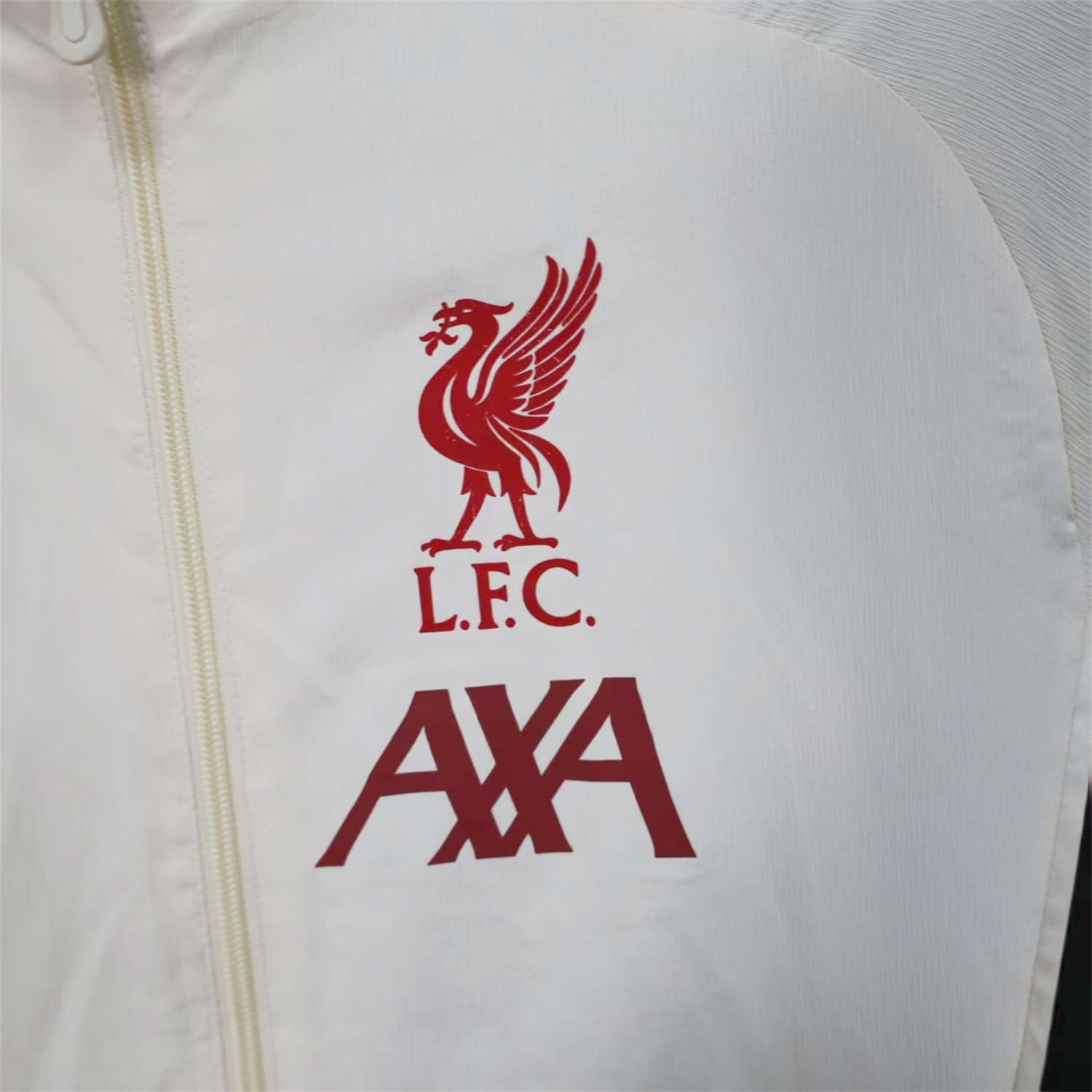 AlphaJersey-Liver.pool 25-26 White Windbreaker Jacket