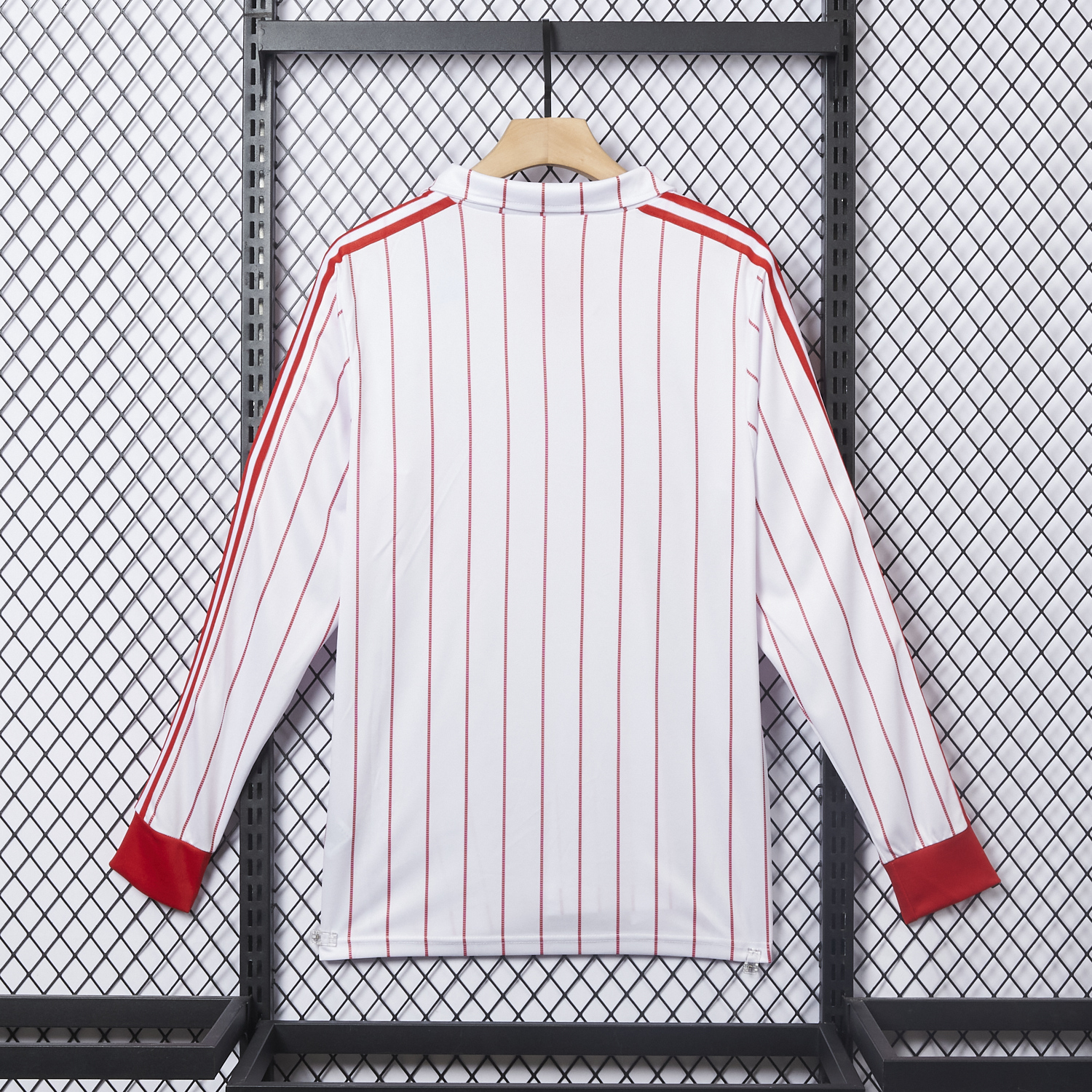 AlphaJersey-Retro Hamburger SV 1982-83 Home Long Sleeves Jersey