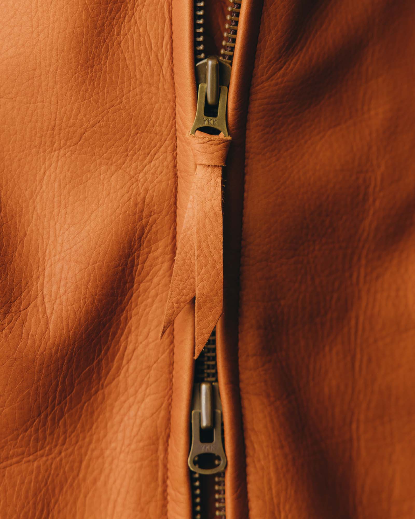 The Moto Jacket in Whiskey Steerhide | Modern Menswear by yycbvcnbmmnbm