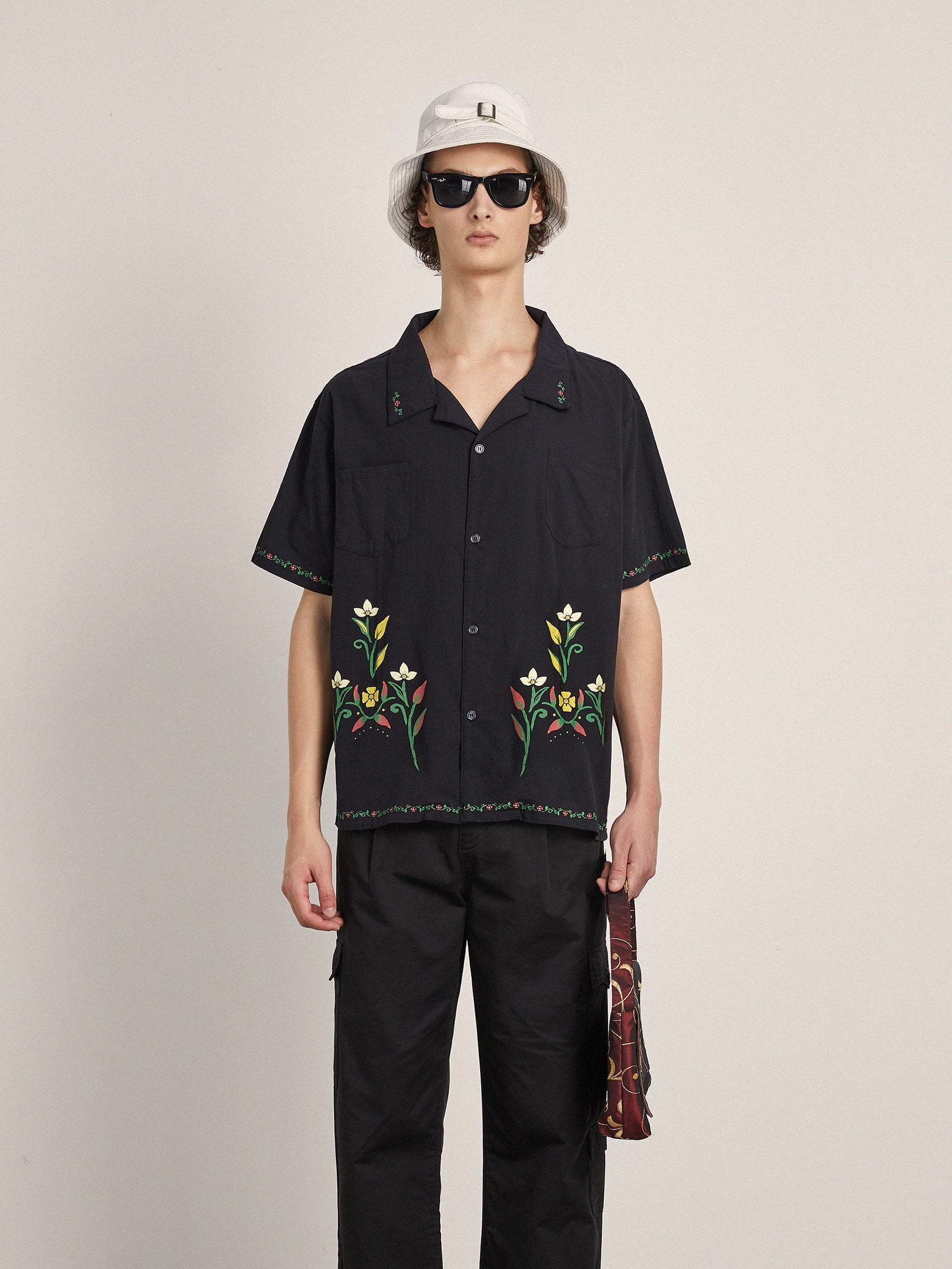 Floral Camp Shirt | Modern Menswear by yycbvcnbmmnbm