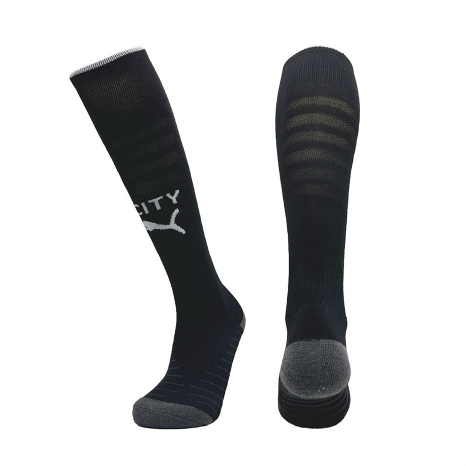 AlphaJersey-Manchester City 25-26 Third Socks - Black