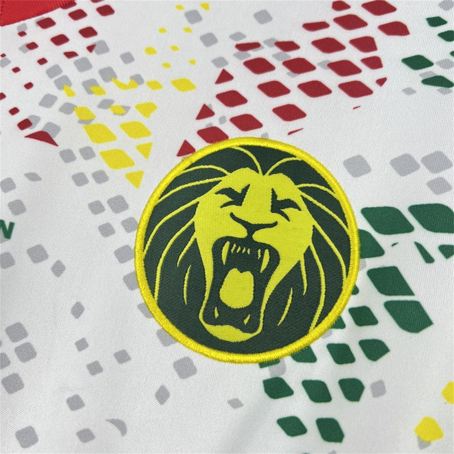 AlphaJersey-Cameroon 2026 Away White Jersey - Fans Version