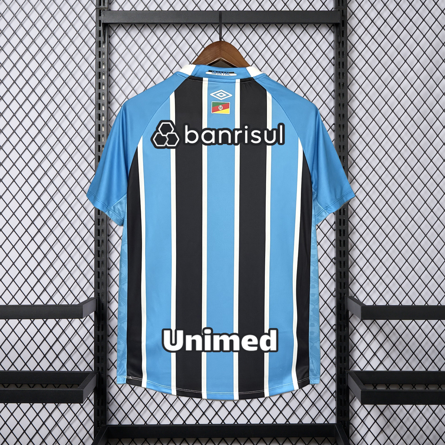 AlphaJersey-Gremio 25-26 Home Jersey With Sponsors - Fans Version