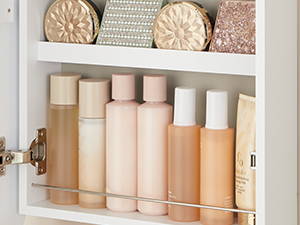 Spacious Storage Shelves