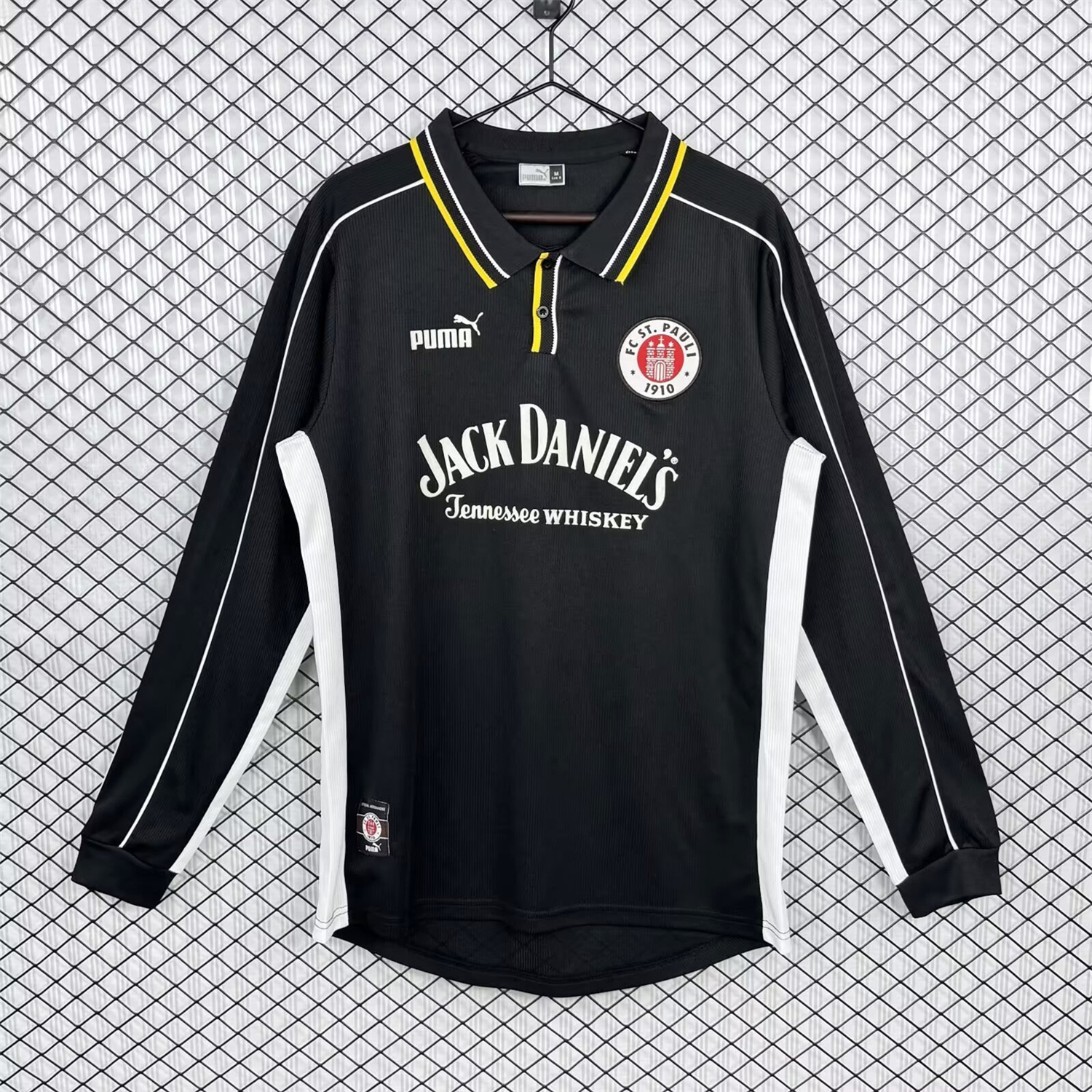 AlphaJersey-Retro St. Pauli 1999-00 Away Long Sleeves Jersey