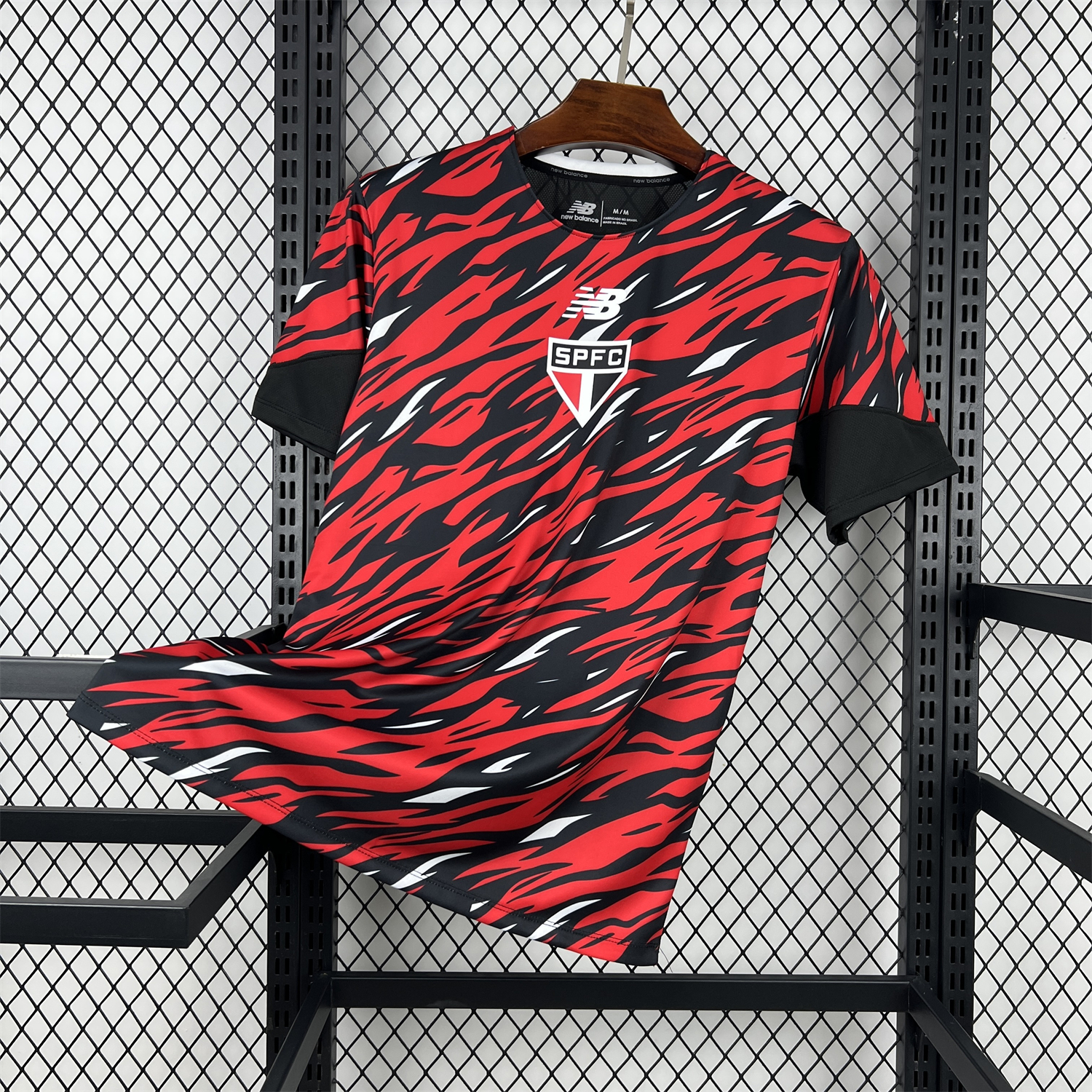 AlphaJersey-Sao Paulo 26-27 Red Pre-Match Jersey - Fans Version