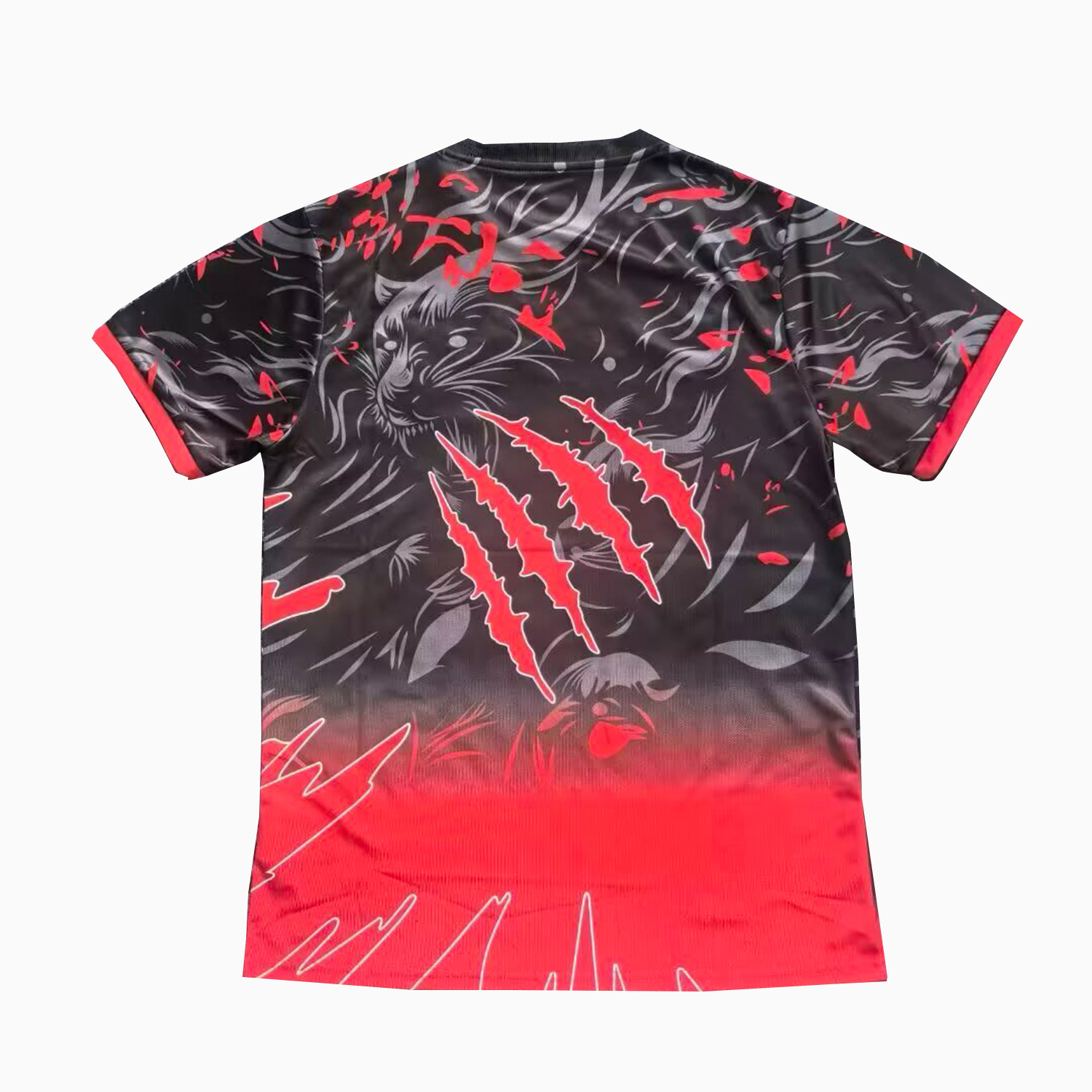 AlphaJersey-Brazil 25-26 Leopard Red And Black Jersey - Fans Version