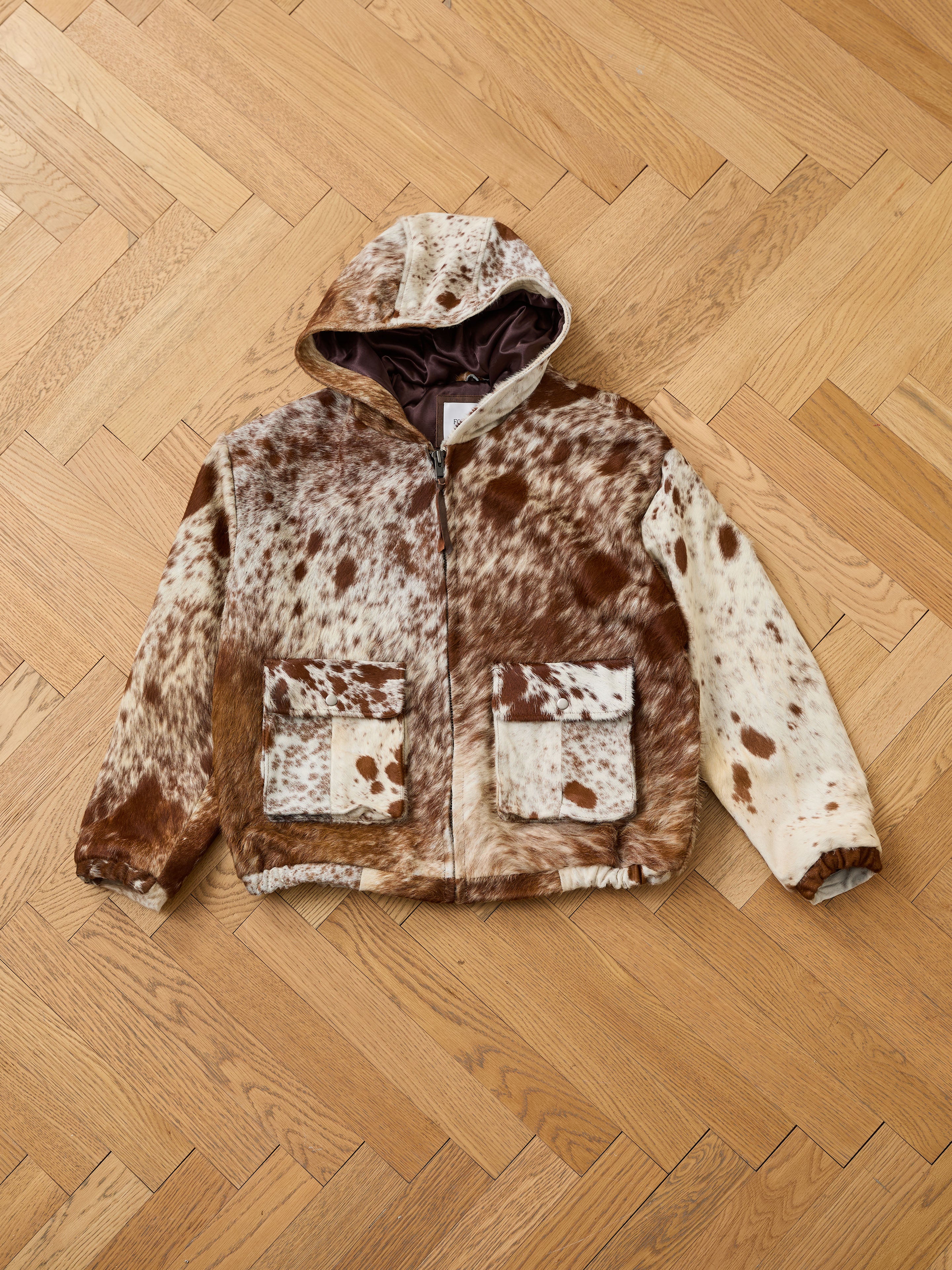 Cowhide Drover Hoodie | Modern Menswear by yycbvcnbmmnbm