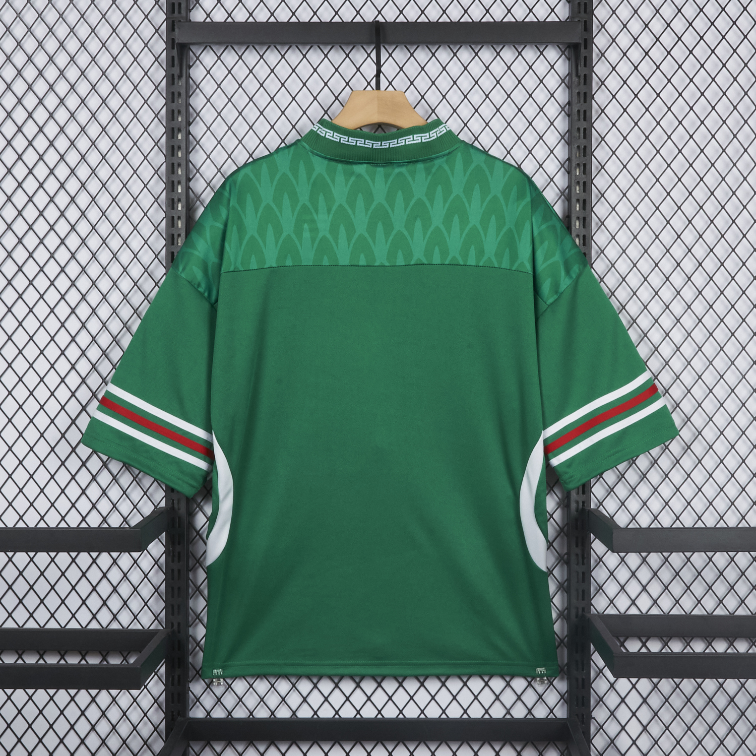 AlphaJersey-Mexico 2026 Retro Style Green Jersey - Fans Version