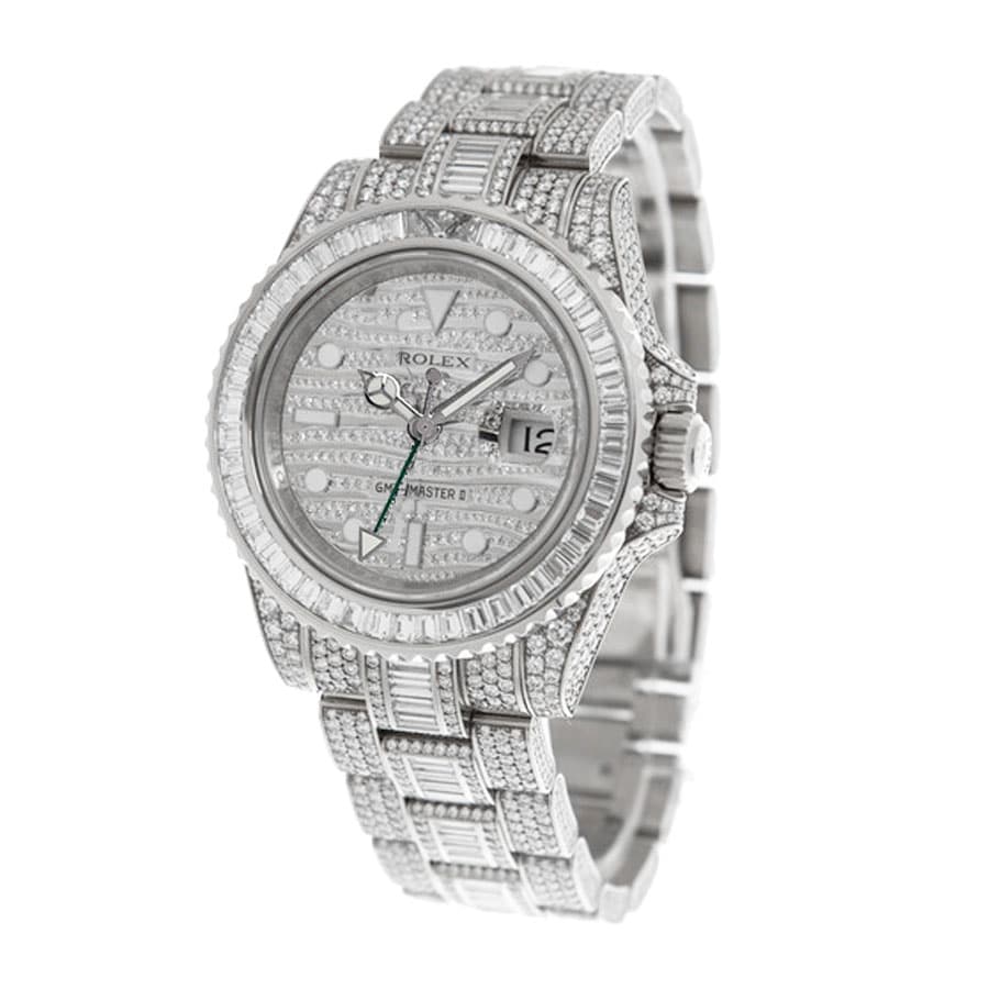 rolex-gmt-master-ii-custom-diamond-set-116710ln-replica