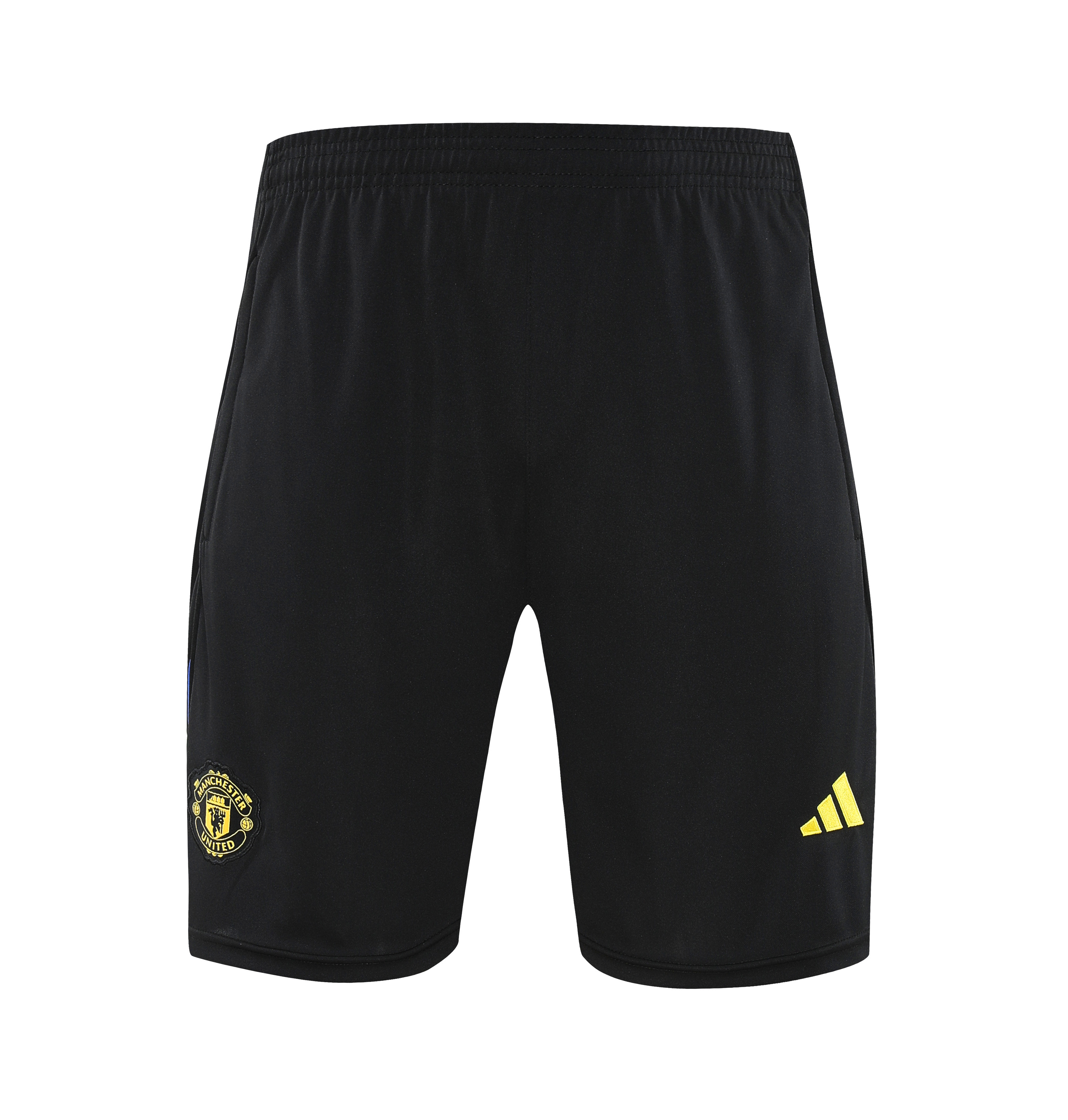 AlphaJersey-Manchester United 25-26 Vest Training Set - Black And Light Grey Vest & Black Shorts