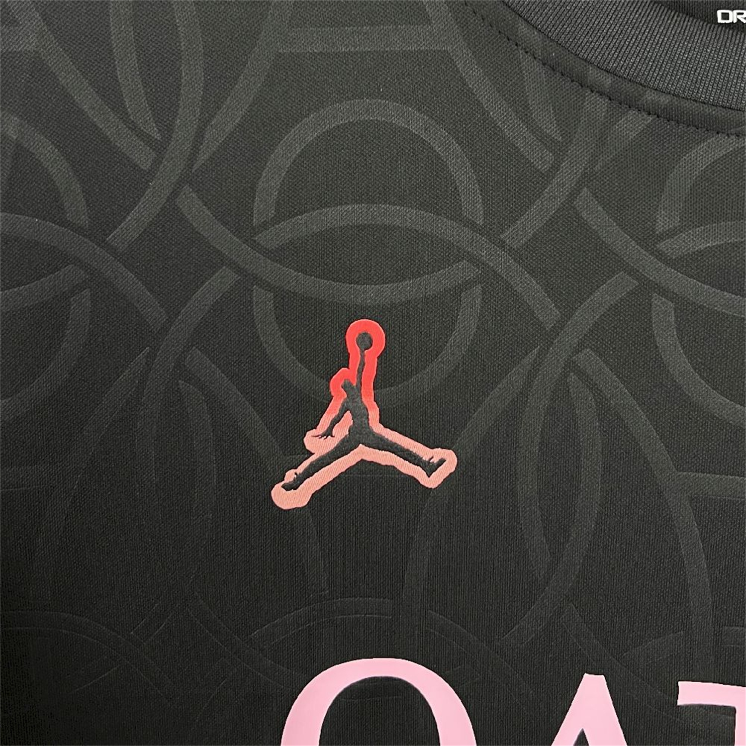 AlphaJersey-Paris Saint-Germain PSG 25-26 Black JD Training Jersey - Fans Version