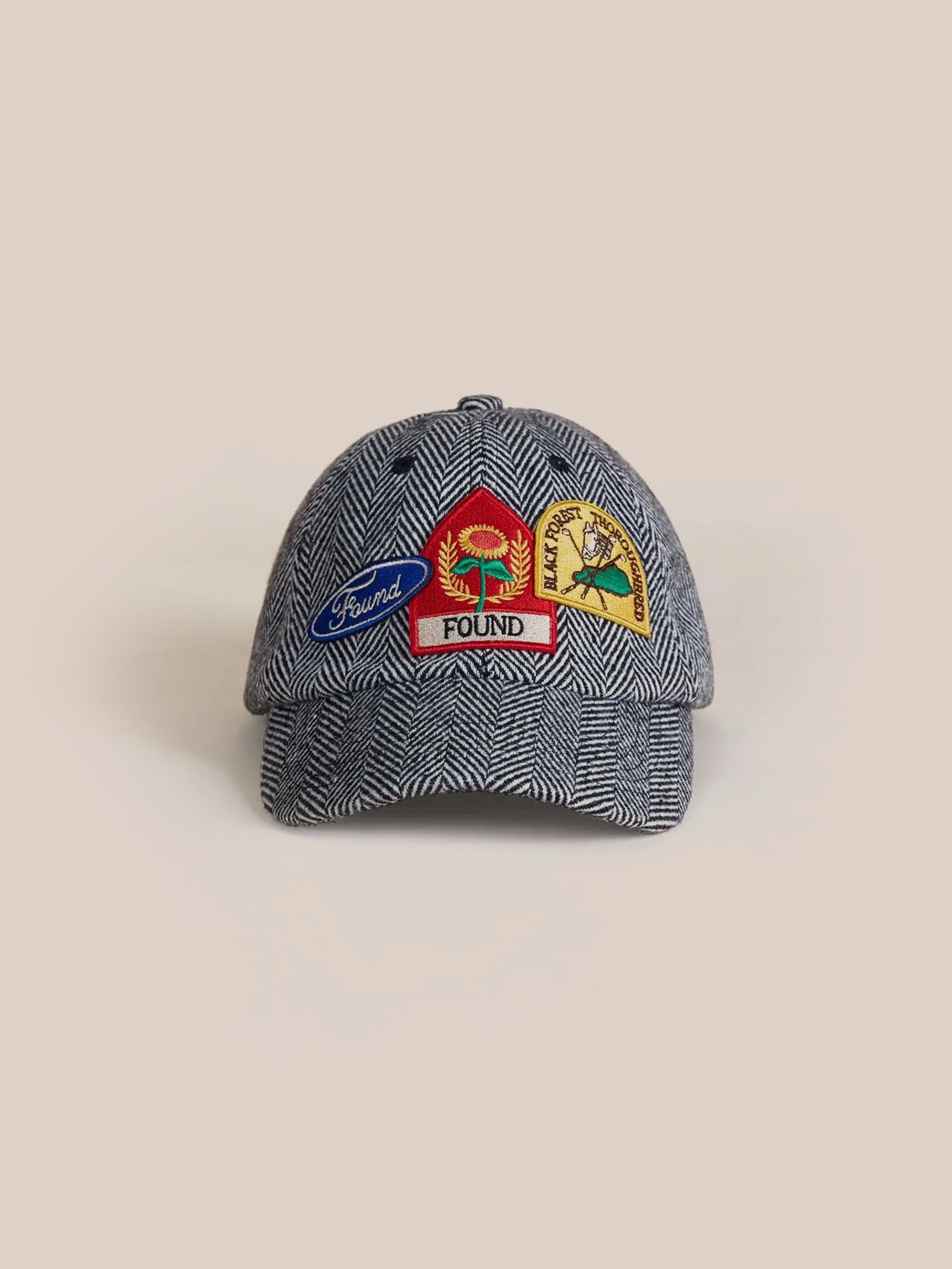 Herringbone Tweed Patch Cap | Modern Menswear by yycbvcnbmmnbm