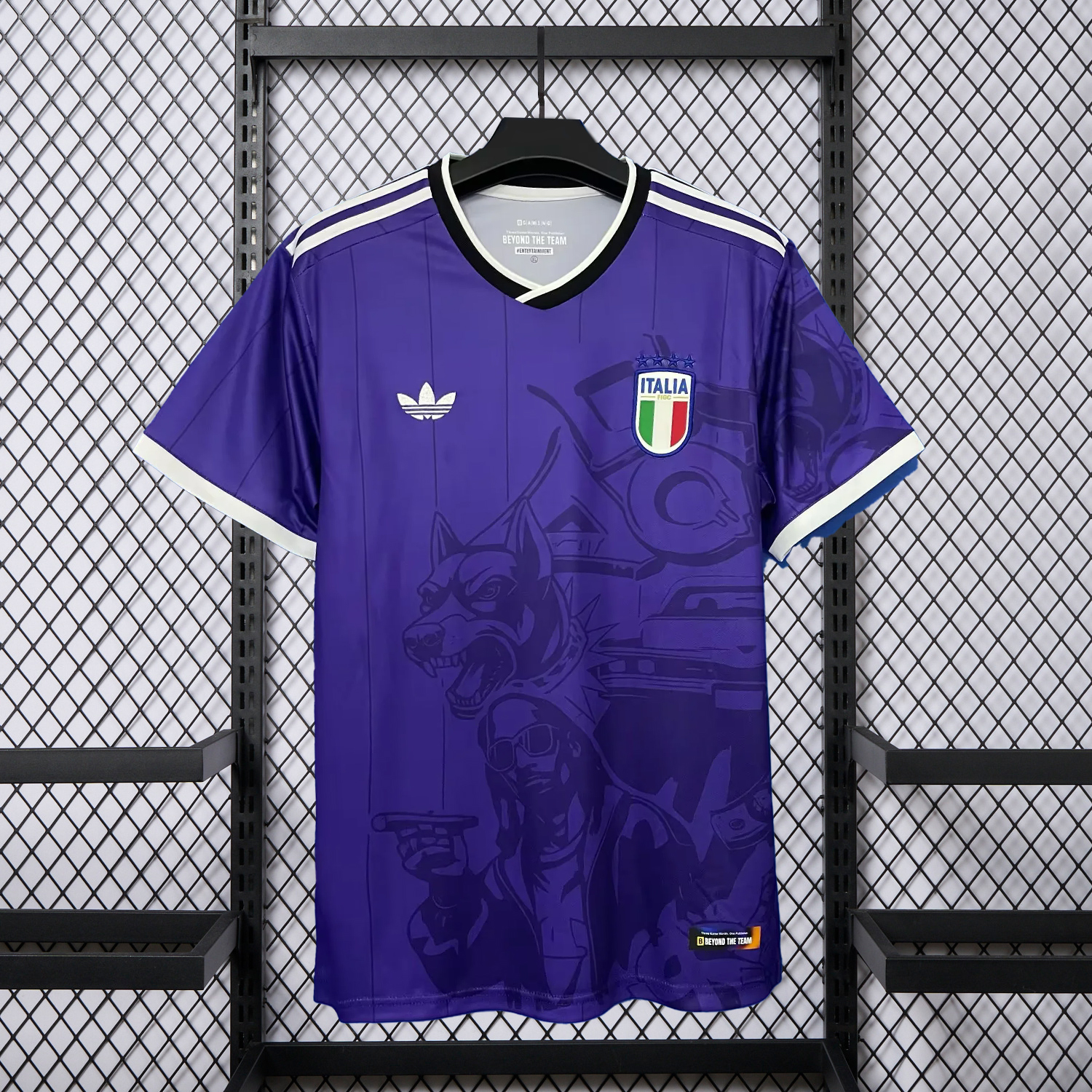 AlphaJersey-Italy 2026 BGAMING Special Purple Jersey - Fans Version