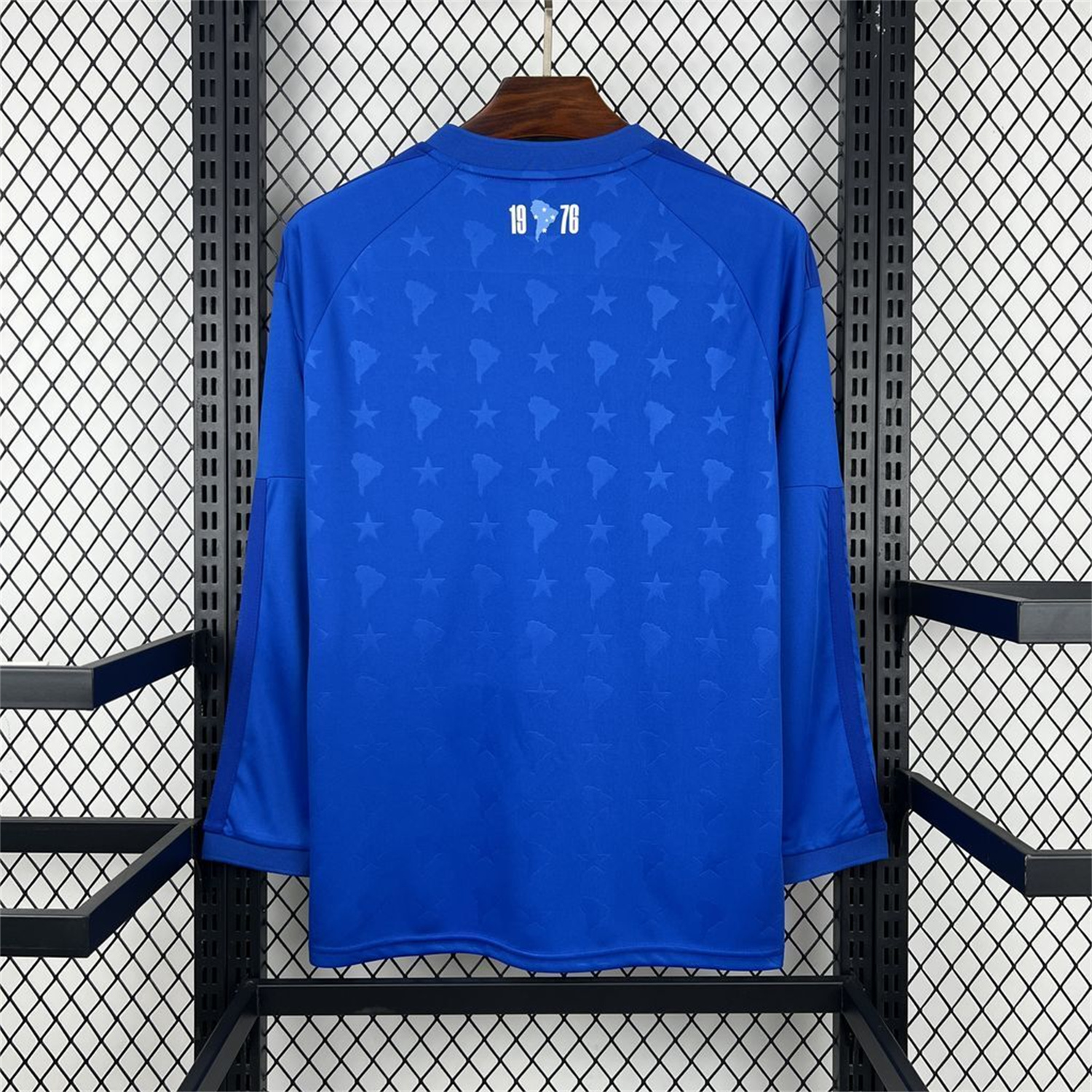 AlphaJersey-Cruzeiro 26-27 Home Unsponsored Long Sleeves Jersey - Fans Version