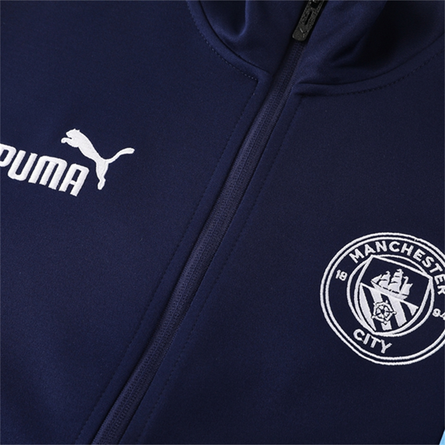 AlphaJersey-Manchester City 25-26 Jacket Training Tracksuit - Deep Blue Jackets & Pants
