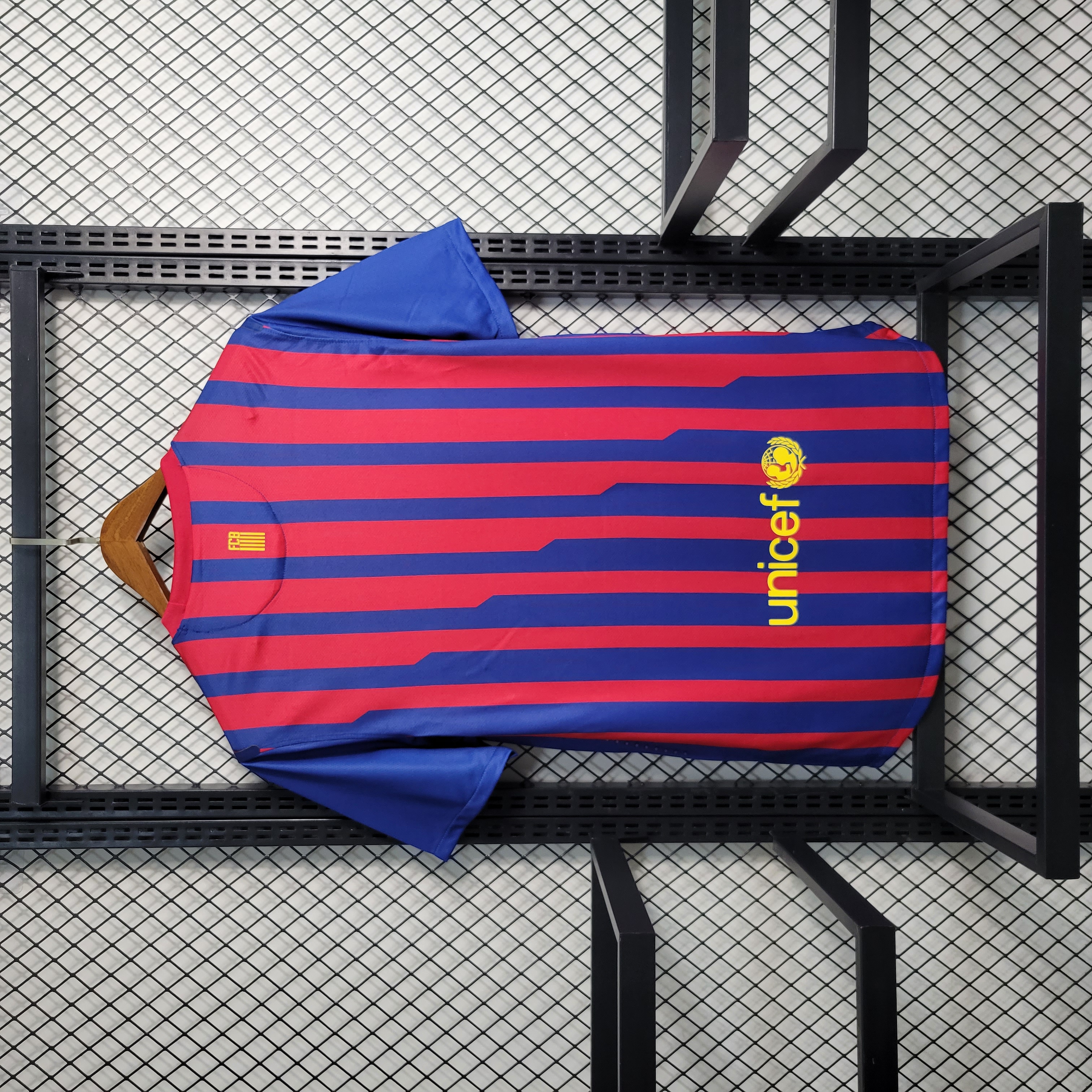 AlphaJersey-Retro Barcelona 11-12 Home Stadium Jersey