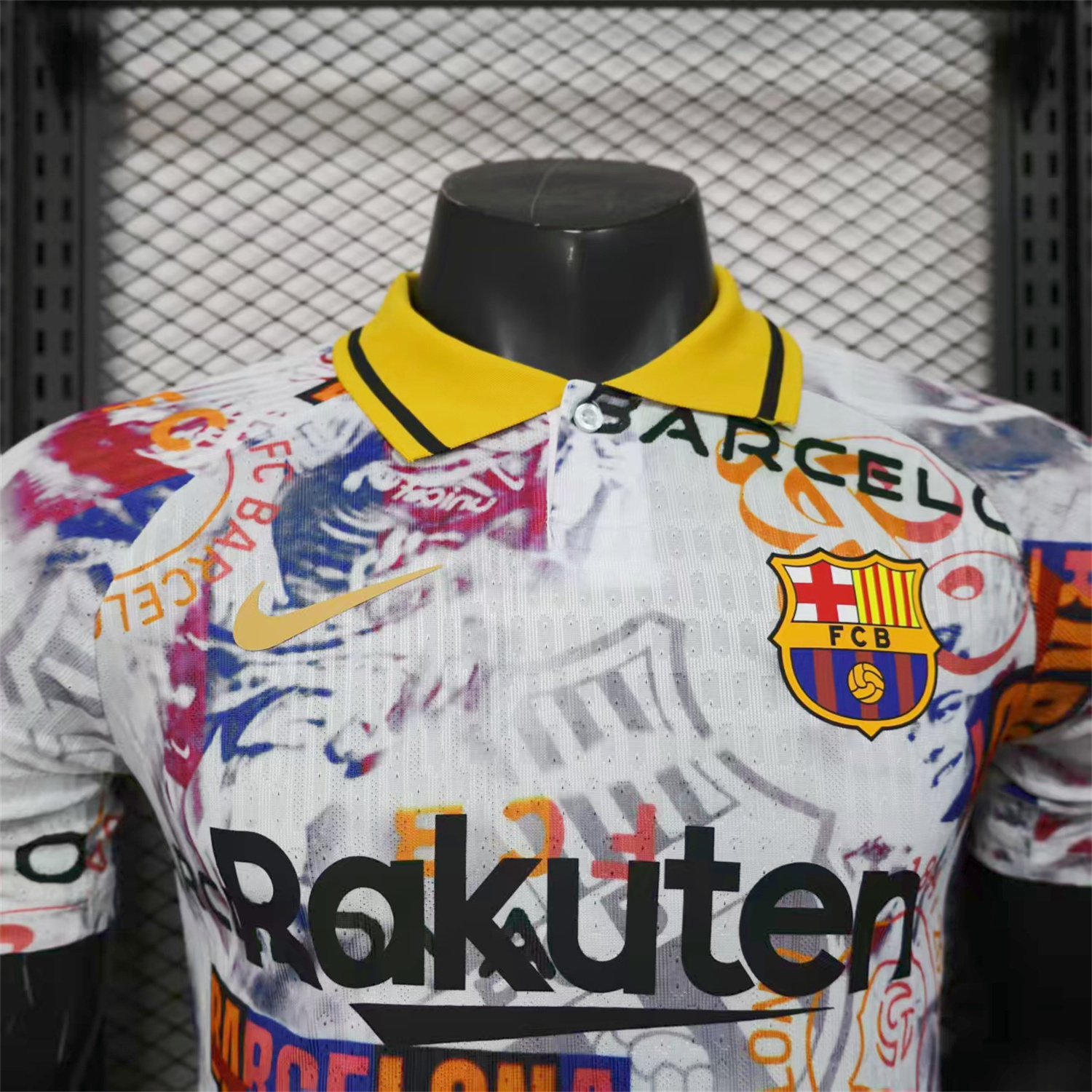 AlphaJersey-Barcelona 25-26 Team Logo Collection POLO Colorful Special Jersey - Player Version