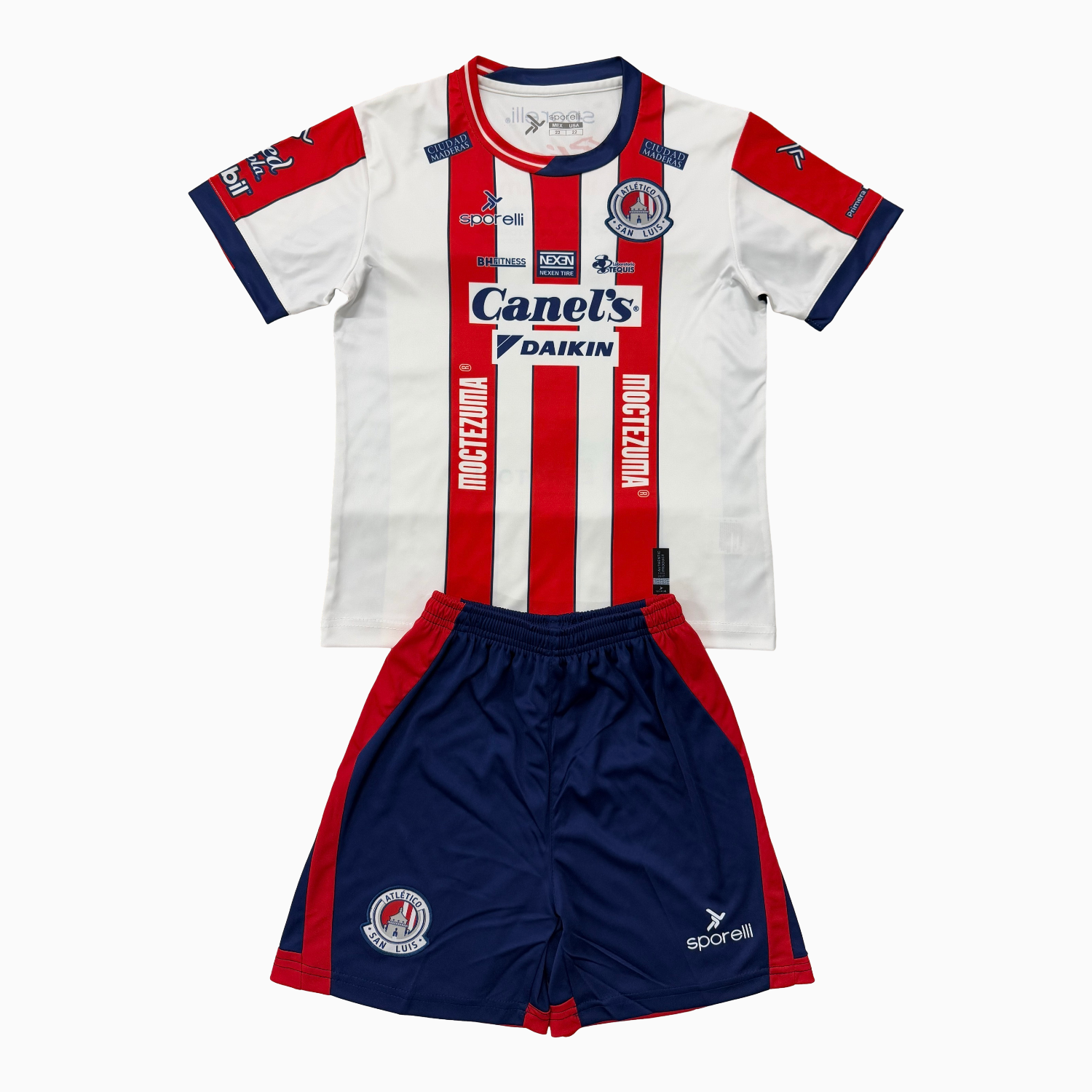 AlphaJersey-Atlético San Luis 25-26 Home Kids Kit