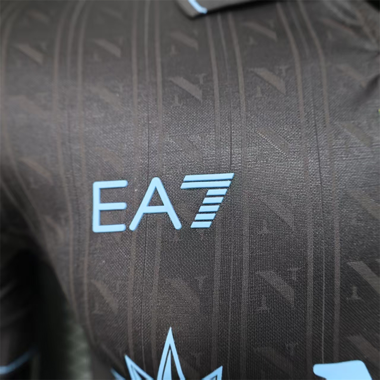 AlphaJersey-Napoli 25-26 Third Black Jersey - Player Version