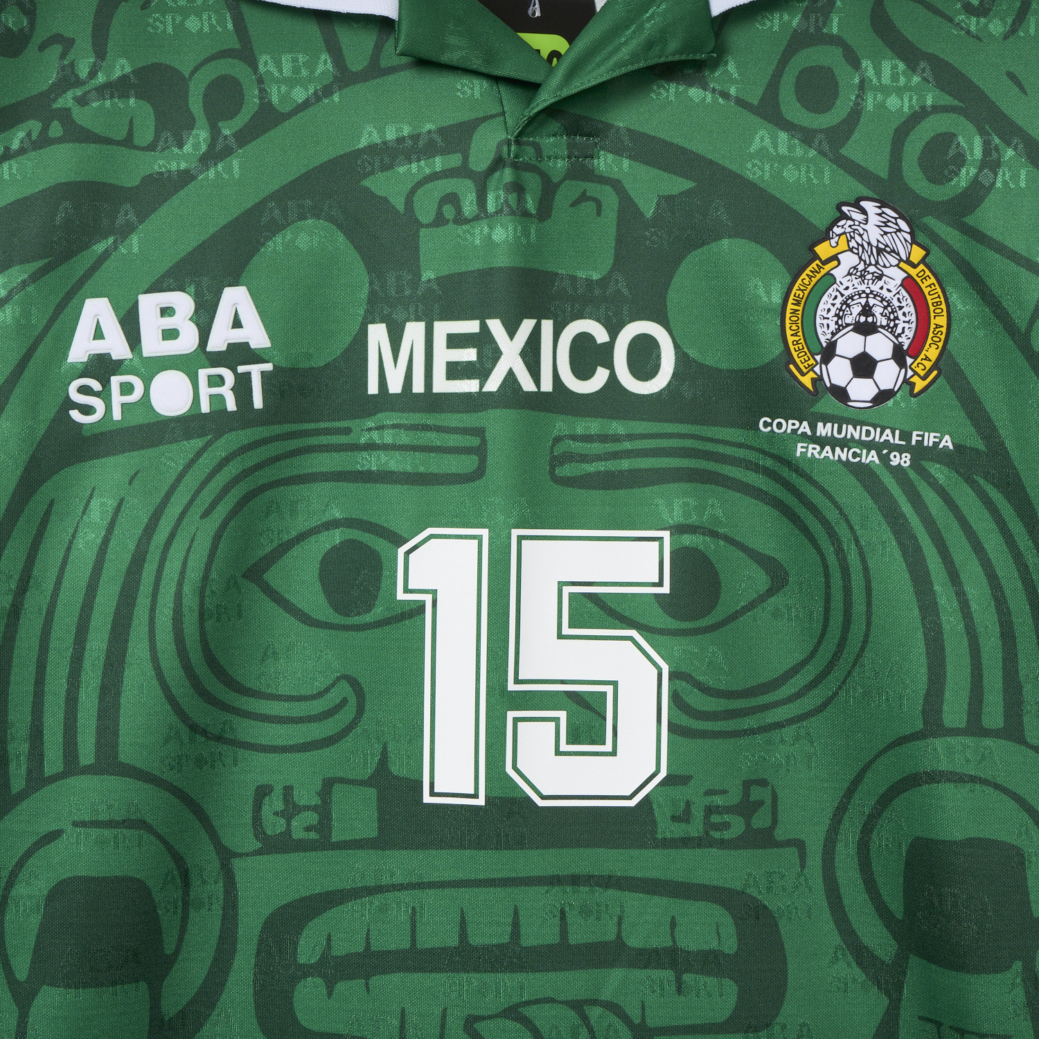 AlphaJersey-Retro Mexico 1998 Home Jersey