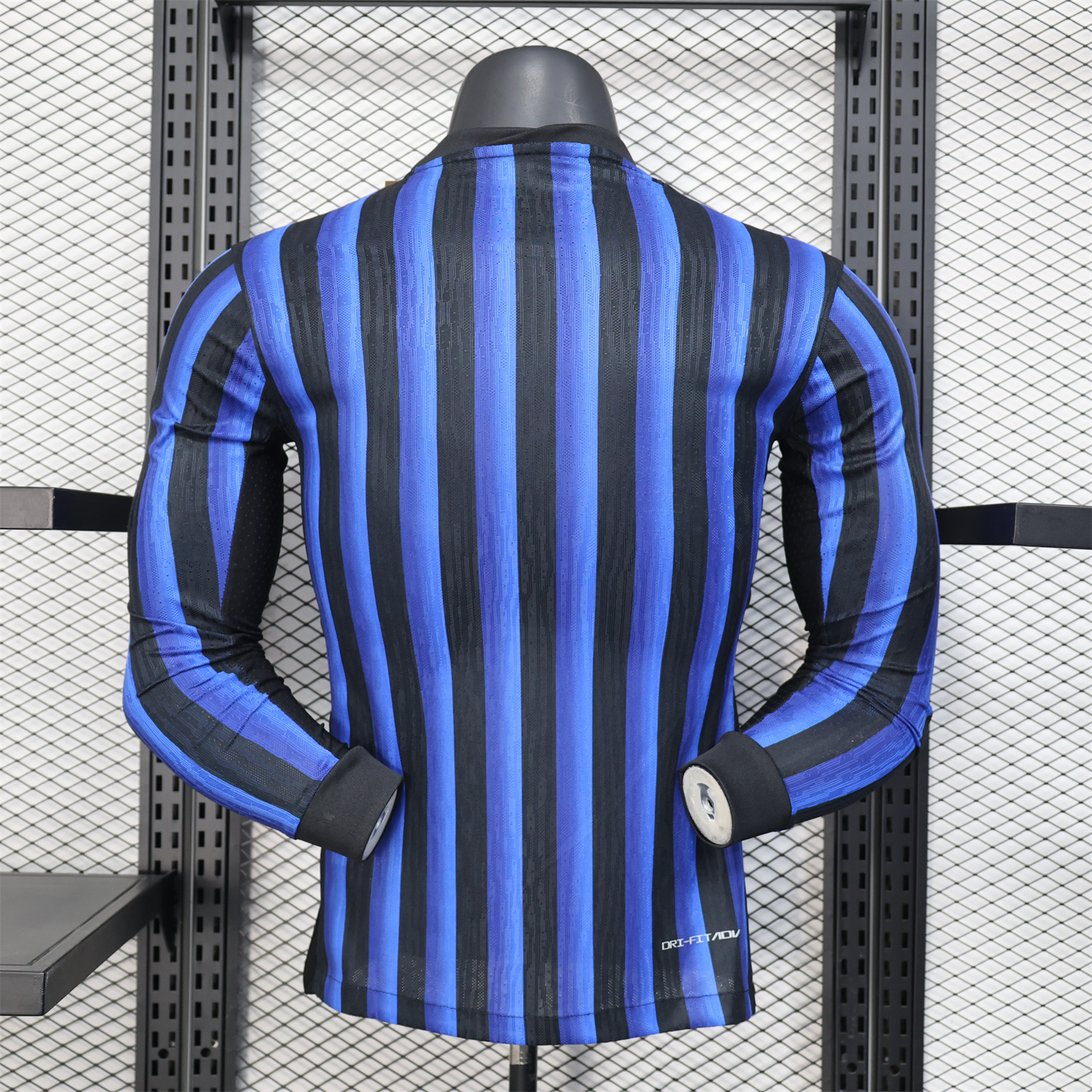 AlphaJersey-Inter Milan 25-26 Home Long Sleeve Jersey - Player Version