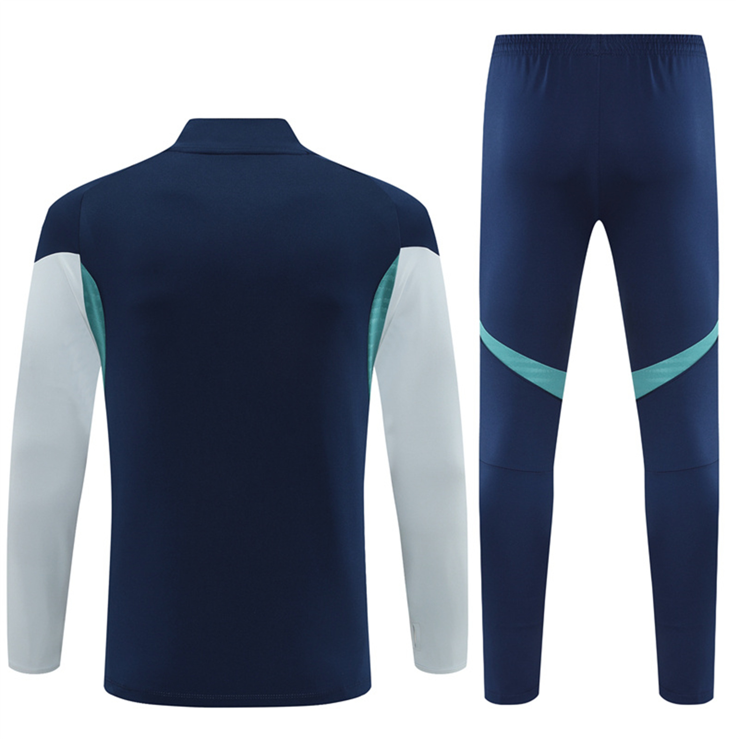 AlphaJersey-Arsenal 25-26 Kids Long Sleeve Training Set - Royal Blue Top & Royal Blue Pants