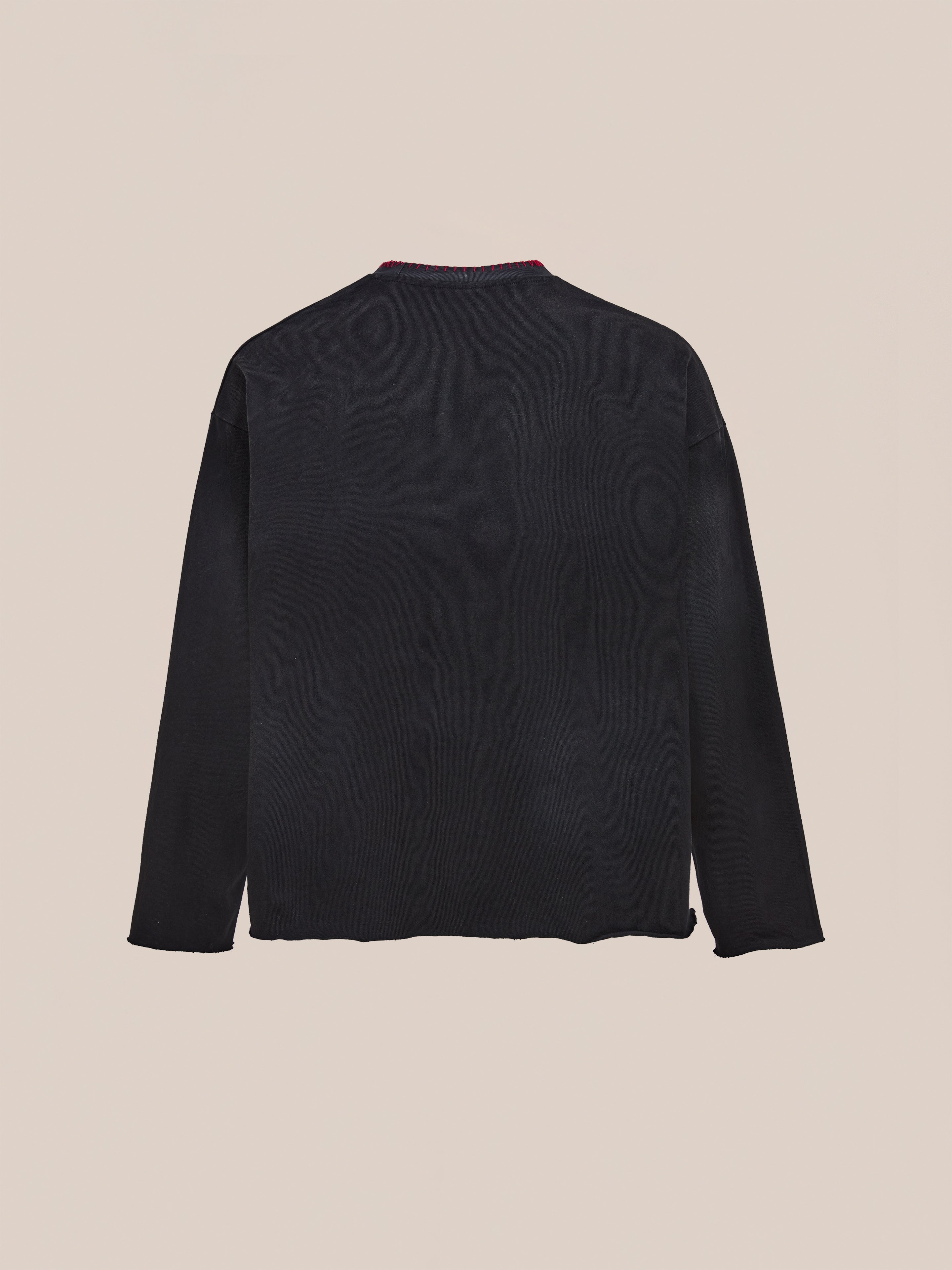 Embroidered Patches LS Tee | Modern Menswear by yycbvcnbmmnbm