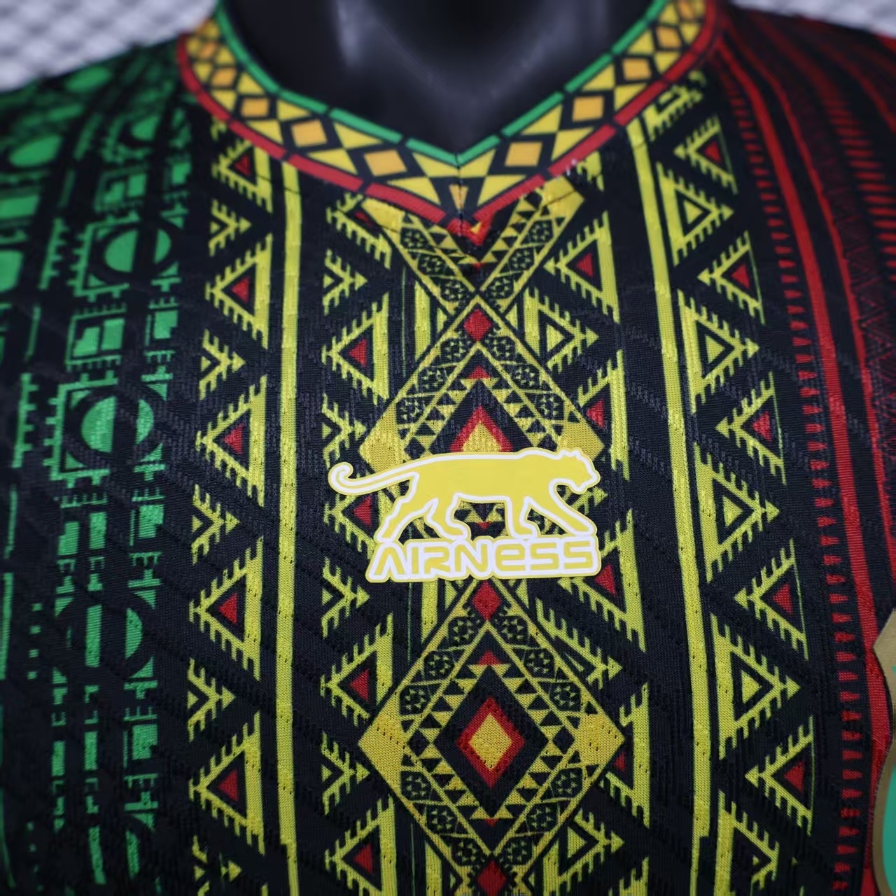 AlphaJersey-Mali 2026 Black Special Jersey - Player Version