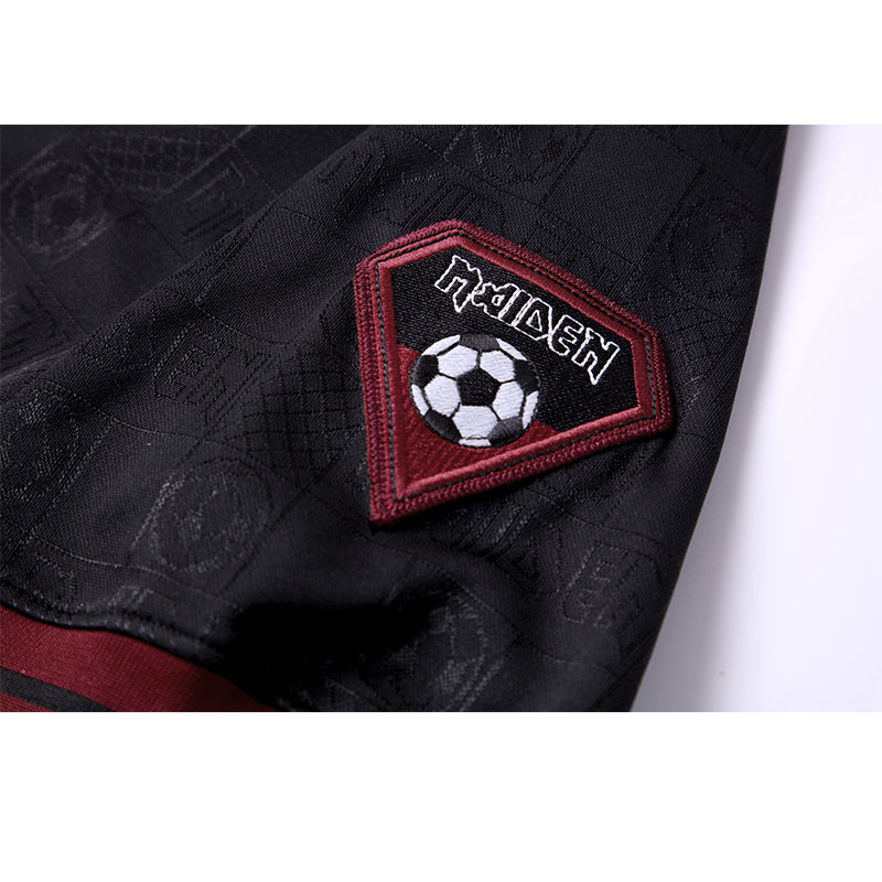 AlphaJersey-Retro Iron Maiden 2016 Black Jersey