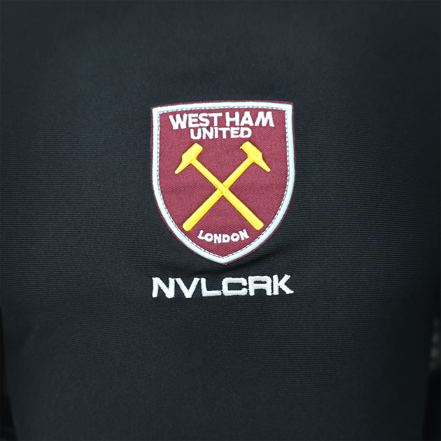 AlphaJersey-West Ham United 26-27 Retro Casual Style Black Polo Jersey - Player Version