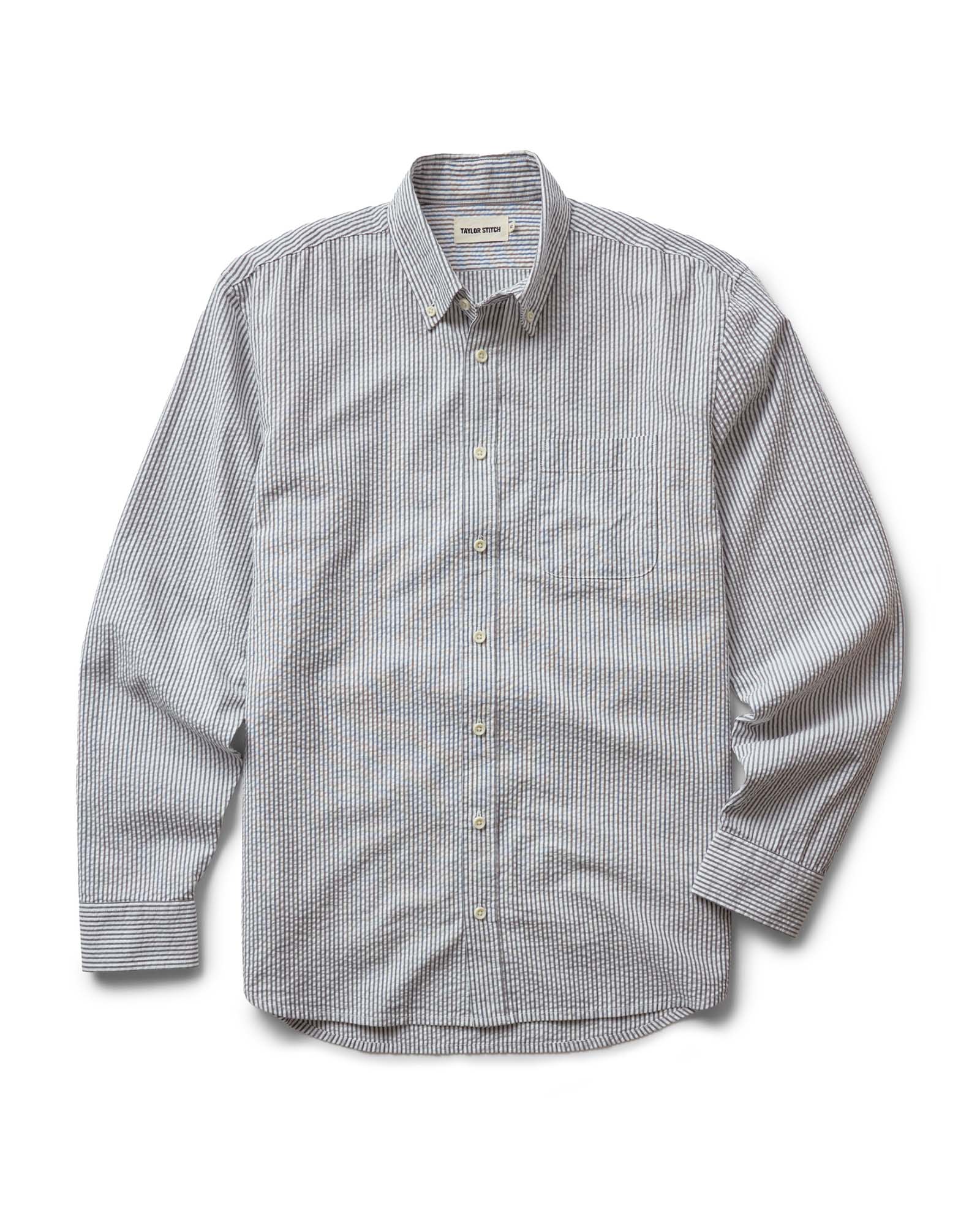 The Jack in Navy Stripe Seersucker | Modern Menswear by yycbvcnbmmnbm