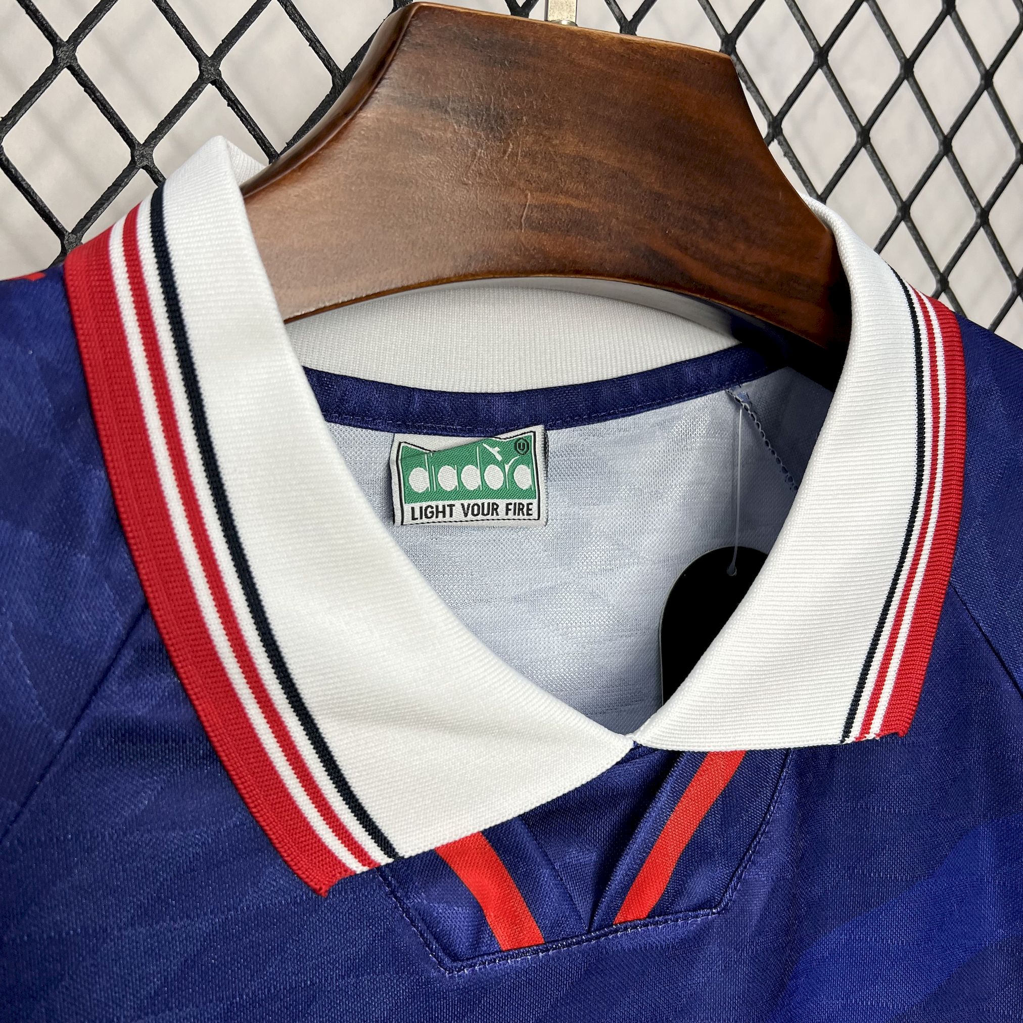 AlphaJersey-Retro Universidad De Chile 1996 Home Long Sleeve Jersey