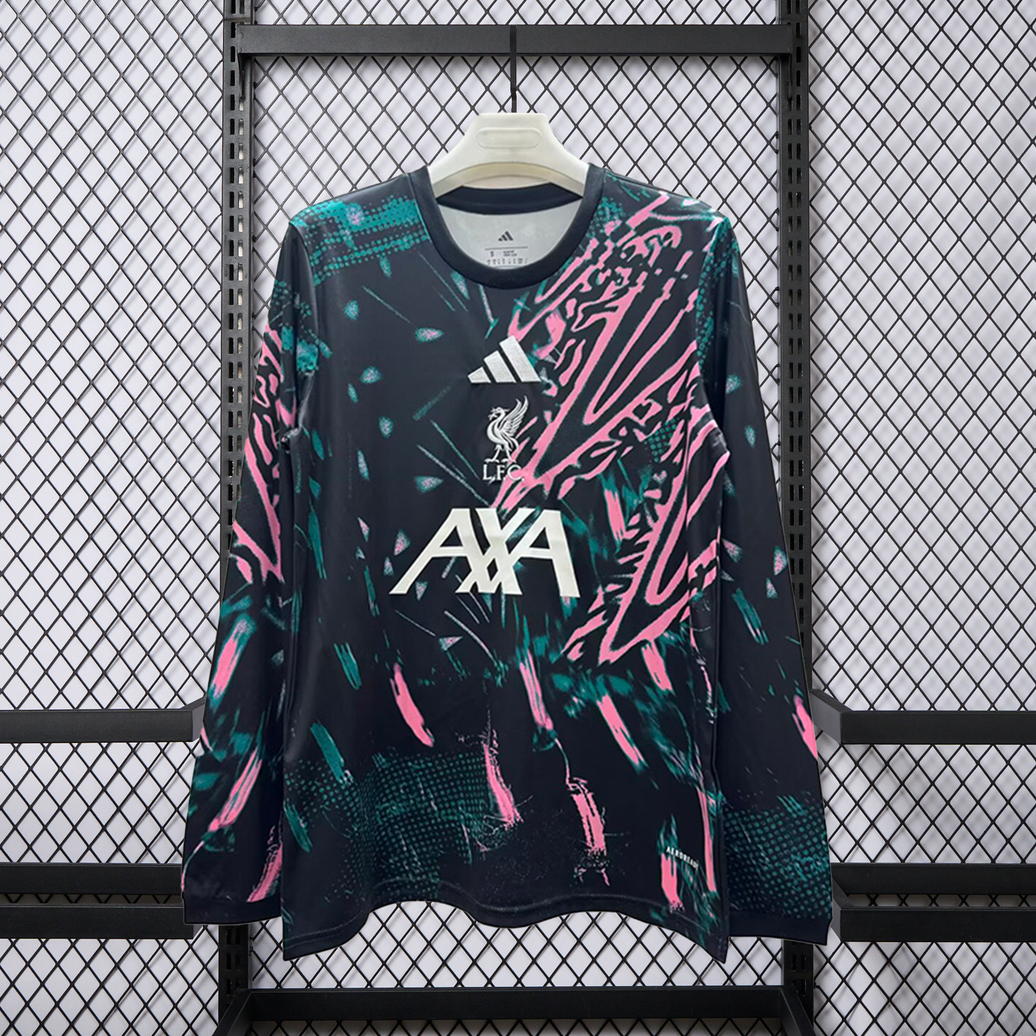 AlphaJersey-Liver.pool 25-26 Pre-Match Training Long Sleeves Jersey - Fans Version