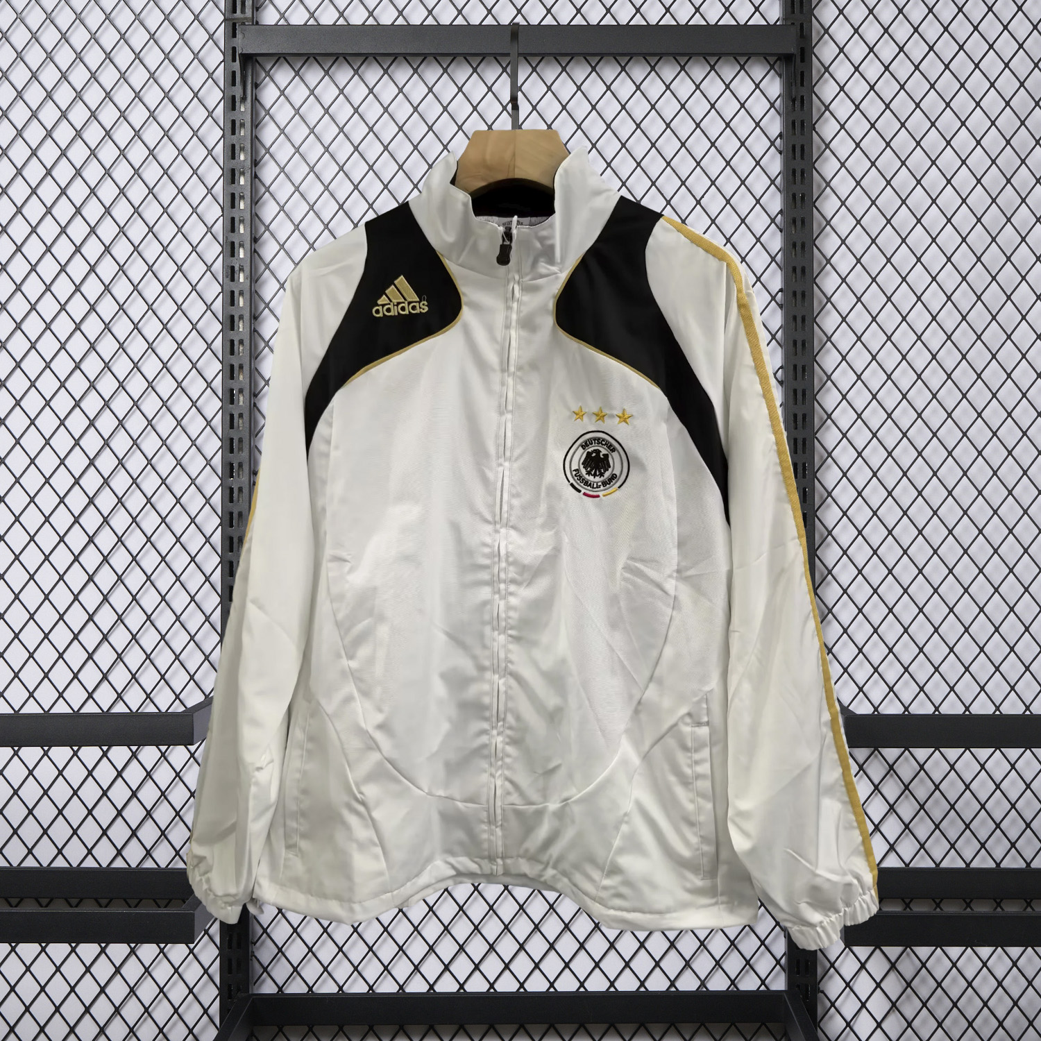 AlphaJersey-Retro Germany 2006 White Windbreaker