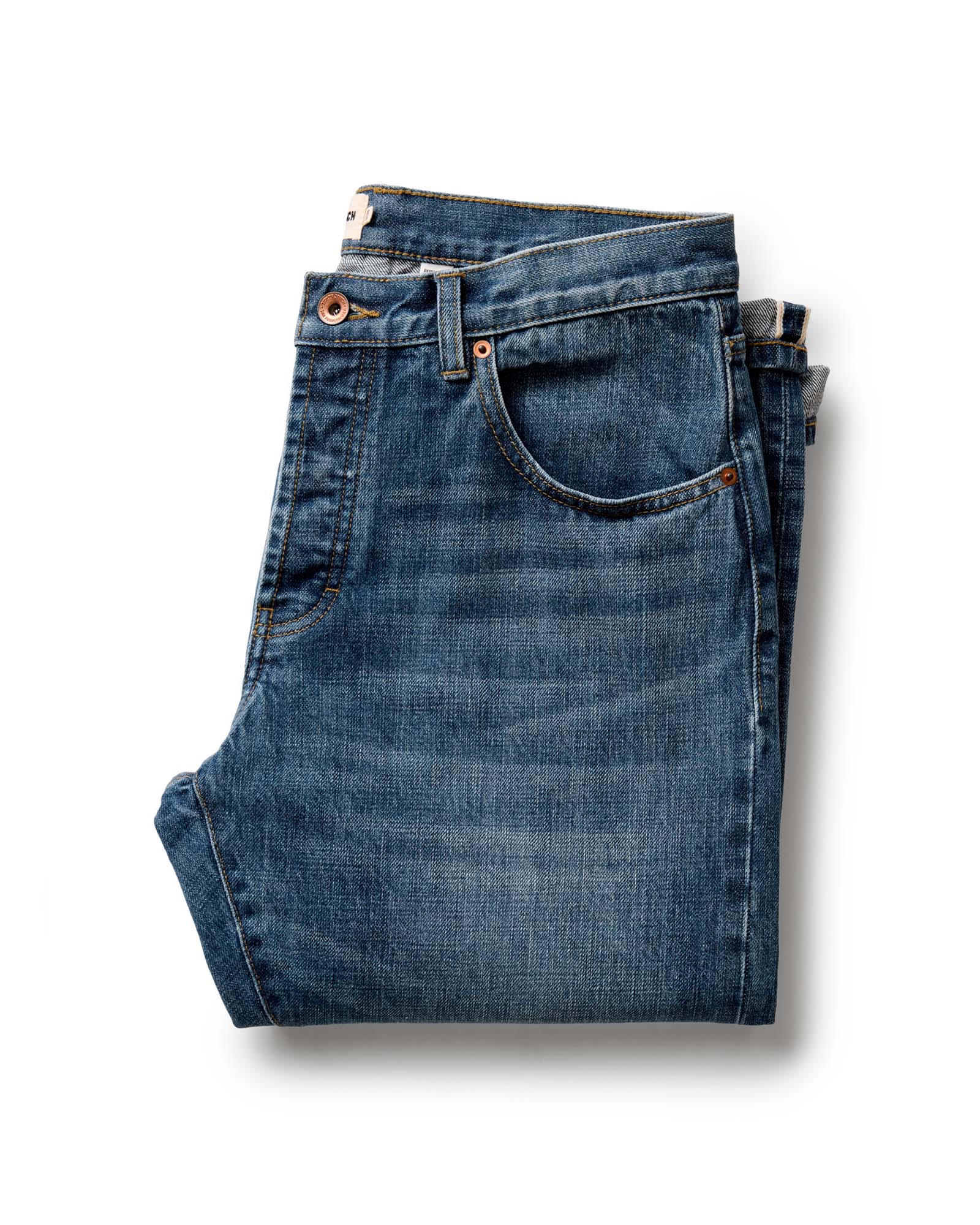 The Democratic Jean in Mid Wash Organic Selvedge | Modern Menswear by yycbvcnbmmnbm
